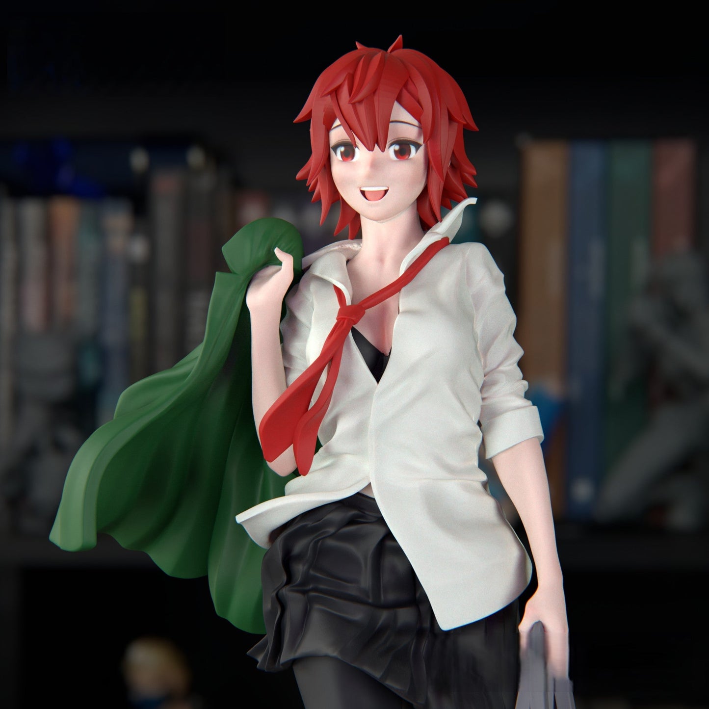 Tomo Chan Special Edition - Tomo-Chan Is a Girl! - STL 3D Print Files - 3D Printed Garage Kit ガレージキット Resin Model Scale Figure フィギュア