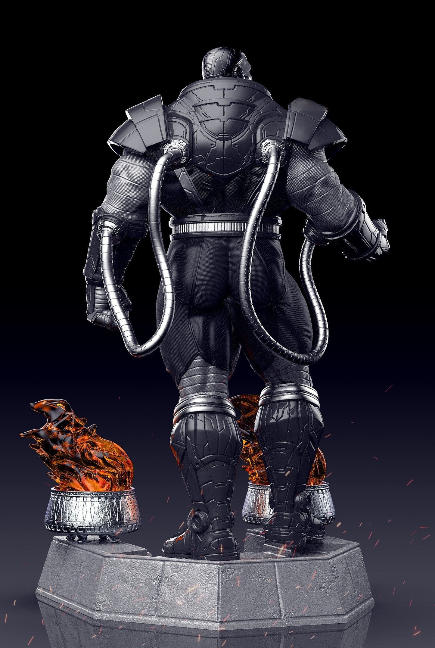 Apocalypse - X-Men 1/8 Scale - 3D Printed Garage Kit ガレージキット Resin Model Scale Figure フィギュア