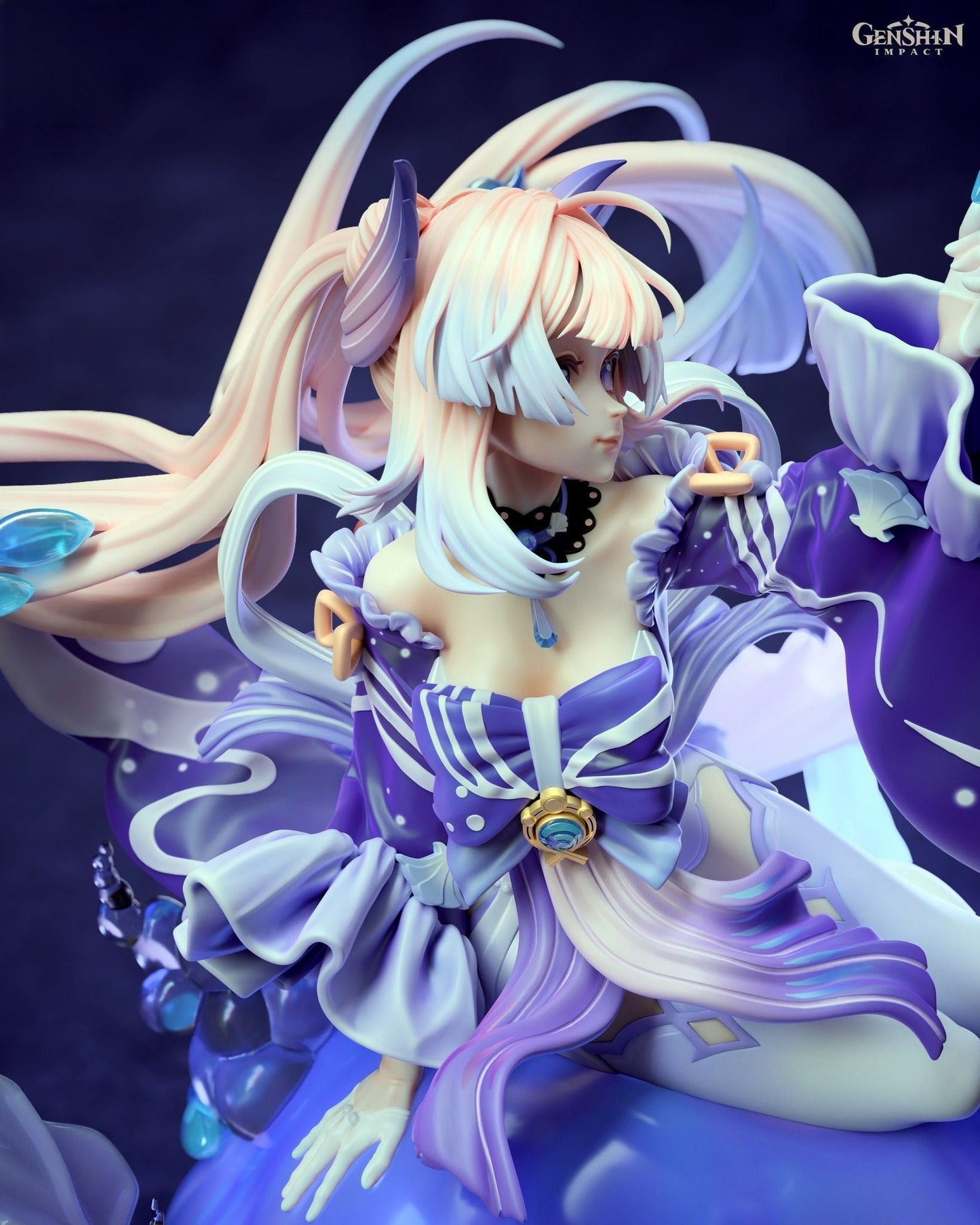 1323 Sangonomiya Kokomi - Genshin Impact - STL 3D Print Files - 3D Printed Garage Kit ガレージキット Resin Model Scale Figure フィギュア