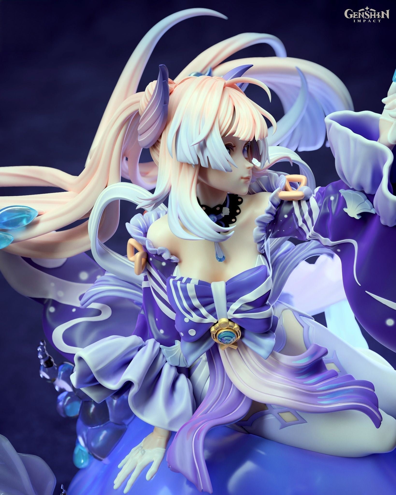 1323 Sangonomiya Kokomi - Genshin Impact - STL 3D Print Files - 3D Printed Garage Kit ガレージキット Resin Model Scale Figure フィギュア