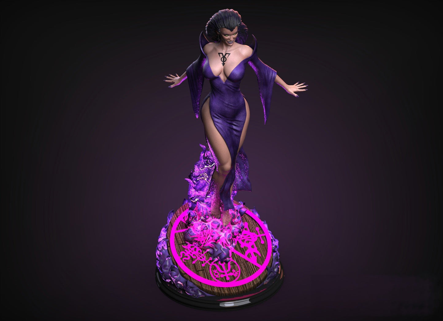 Tala - DC Comics - STL 3D Print Files - 3D Printed Garage Kit ガレージキット Resin Model Scale Figure フィギュア