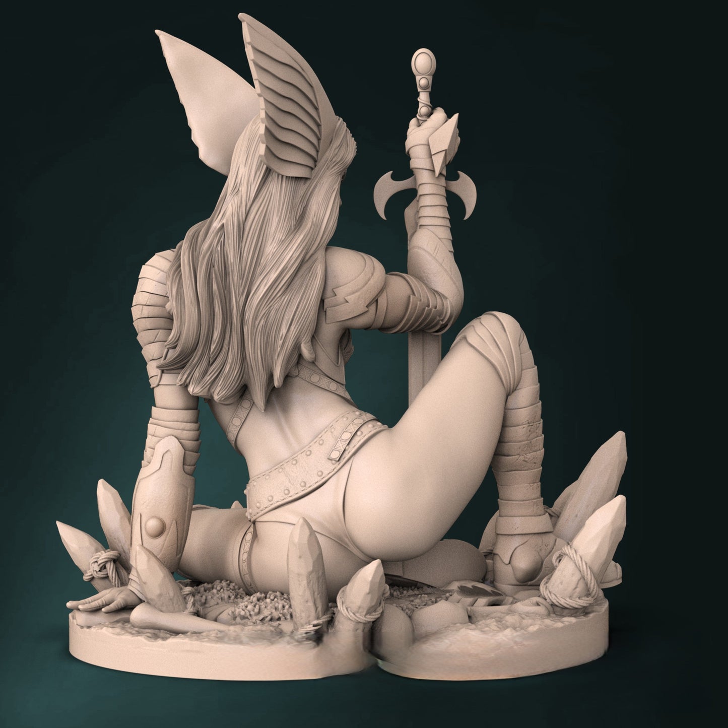 1535 Angela Special Edition - Spawn - STL 3D Print Files - 3D Printed Garage Kit ガレージキット Resin Model Scale Figure フィギュア