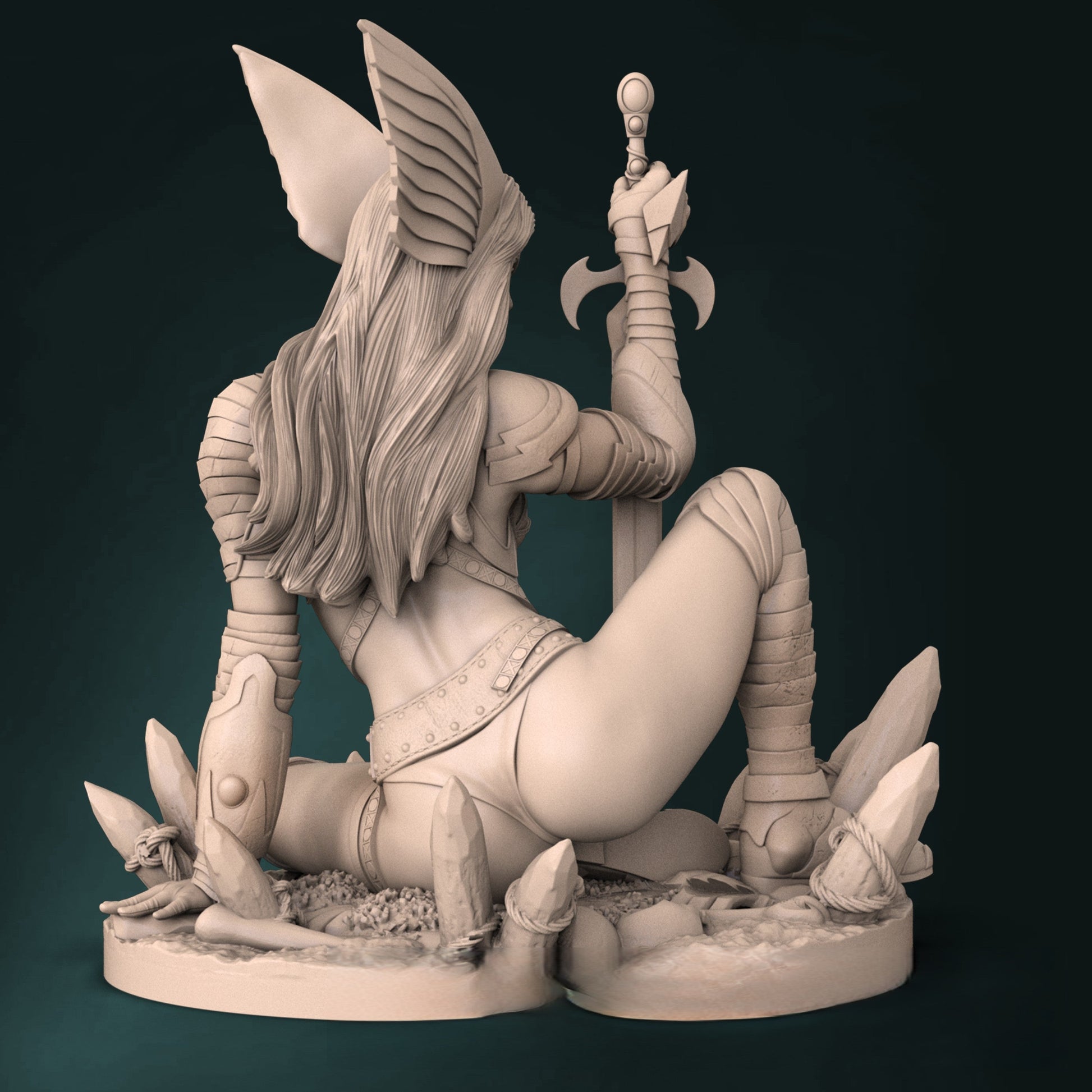 1535 Angela Special Edition - Spawn - STL 3D Print Files - 3D Printed Garage Kit ガレージキット Resin Model Scale Figure フィギュア