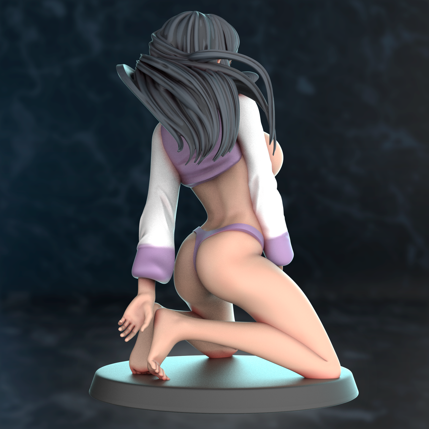 Hinata Hyuga Special Edition - Naruto - STL 3D Print Files - 3D Printed Garage Kit ガレージキット Resin Model Scale Figure フィギュア