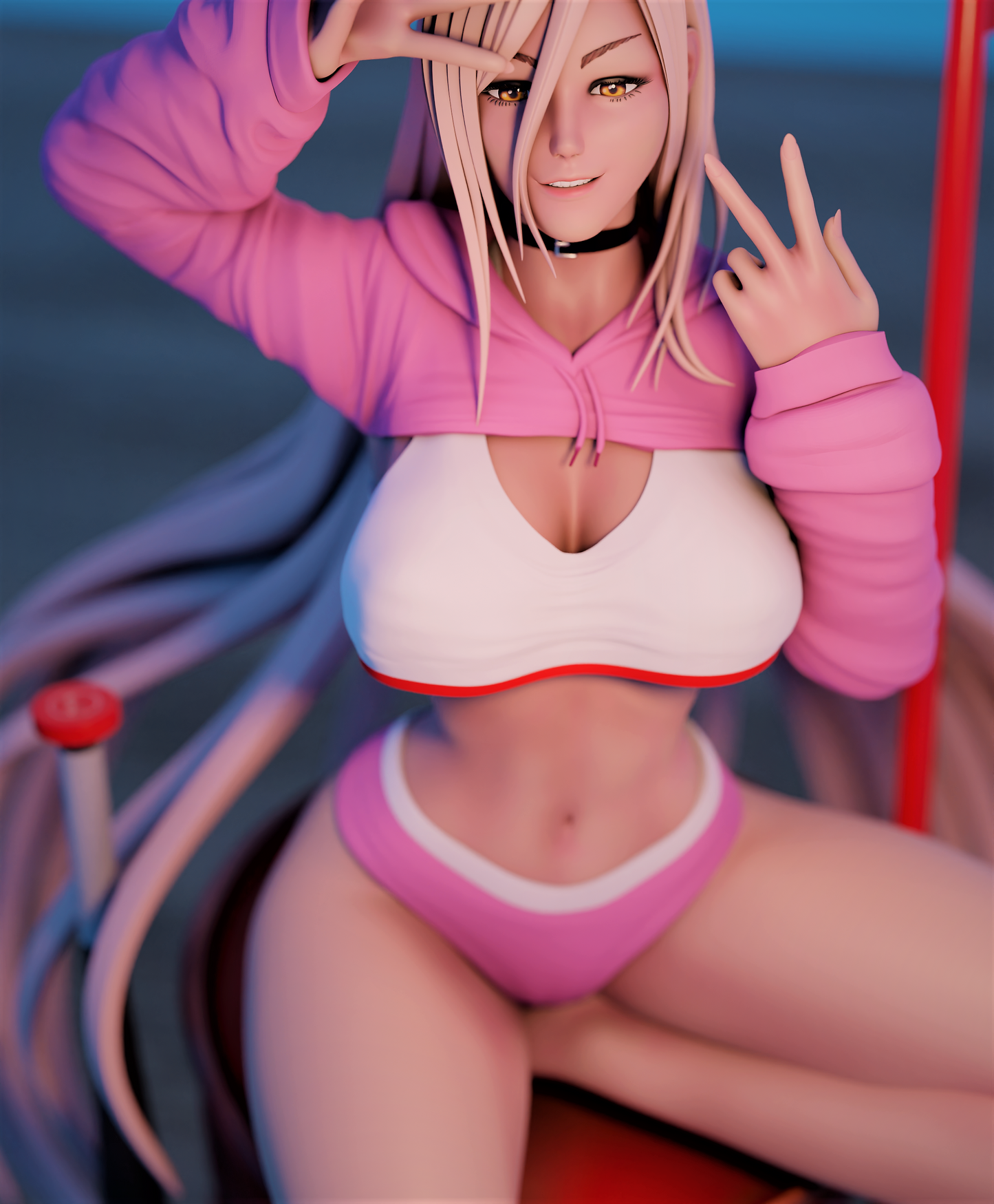 1848 Power Special Edition - Chainsaw Man - STL 3D Print Files - 3D Printed Garage Kit ガレージキット Resin Model Scale Figure フィギュア