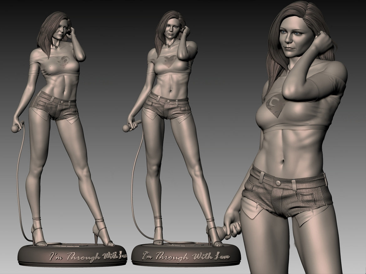 Mary Jane Watson Special Edition - STL 3D Print Files - 3D Printed Garage Kit ガレージキット Resin Model Scale Figure フィギュア