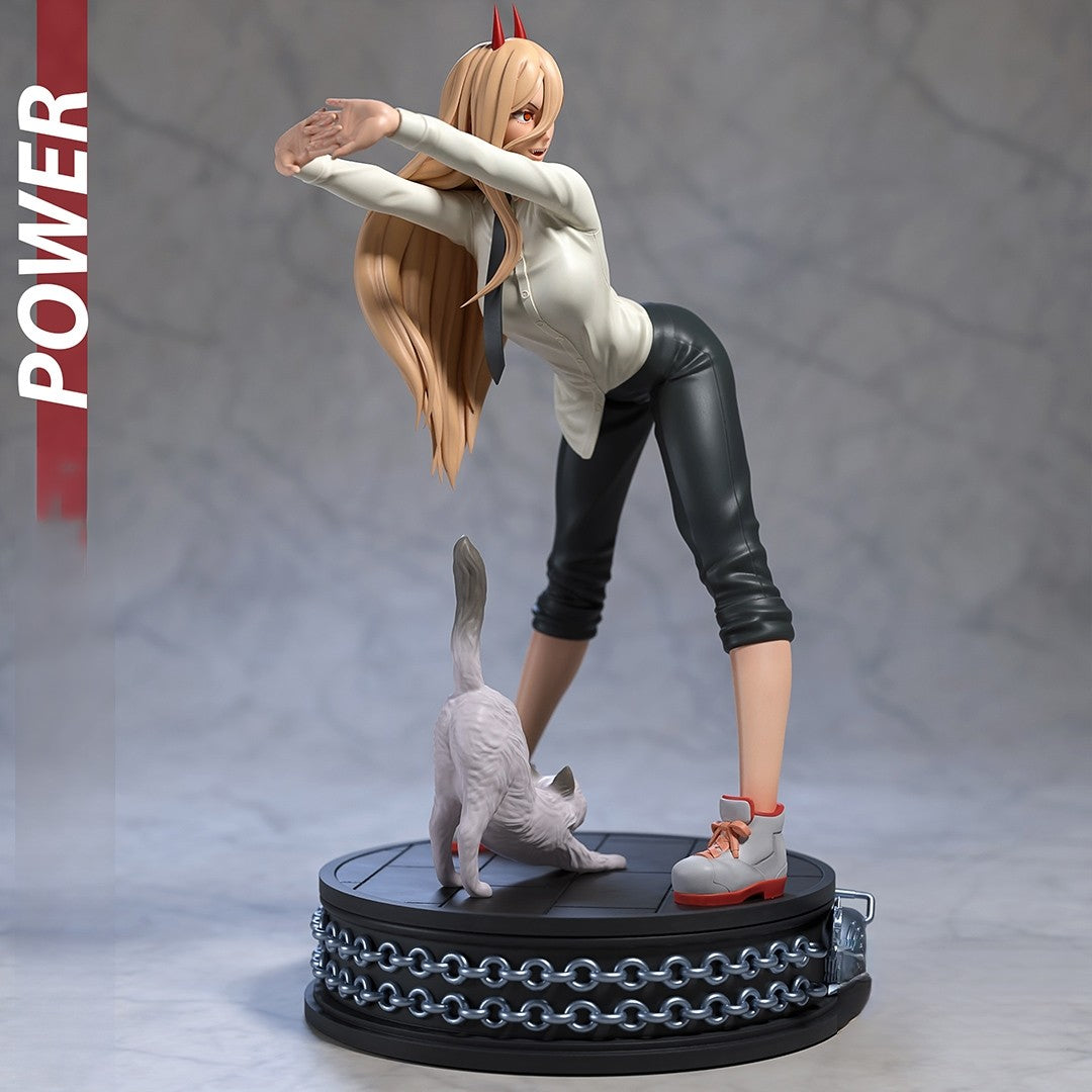 1519 Power Special Edition - Chainsaw Man - STL 3D Print Files - 3D Printed Garage Kit ガレージキット Resin Model Scale Figure フィギュア