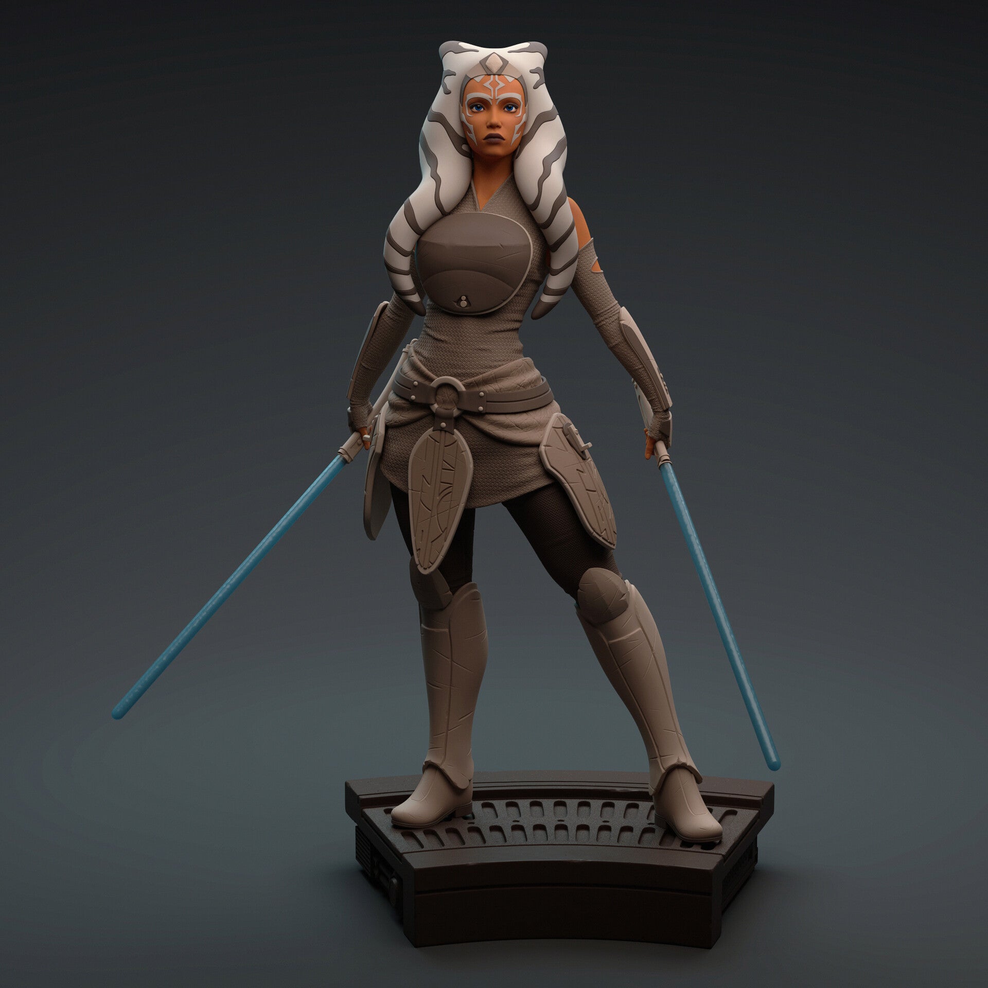 Ahsoka Tano Special Edition - Star Wars -The Clone Wars - STL 3D Print Files - 3D Printed Garage Kit ガレージキット Resin Model Scale Figure フィギュア