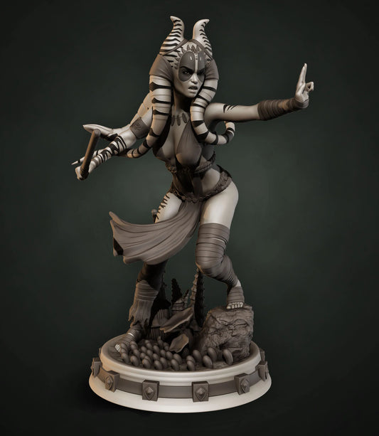 Shaak Ti Special Edition - Star Wars - STL 3D Print Files - 3D Printed Garage Kit ガレージキット Resin Model Scale Figure フィギュア