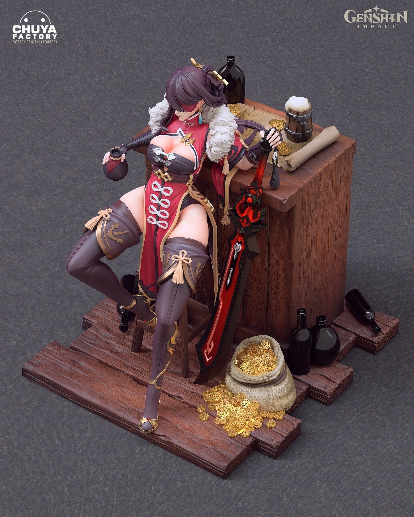 Beidou Genshin Impact 1/8 Scale
