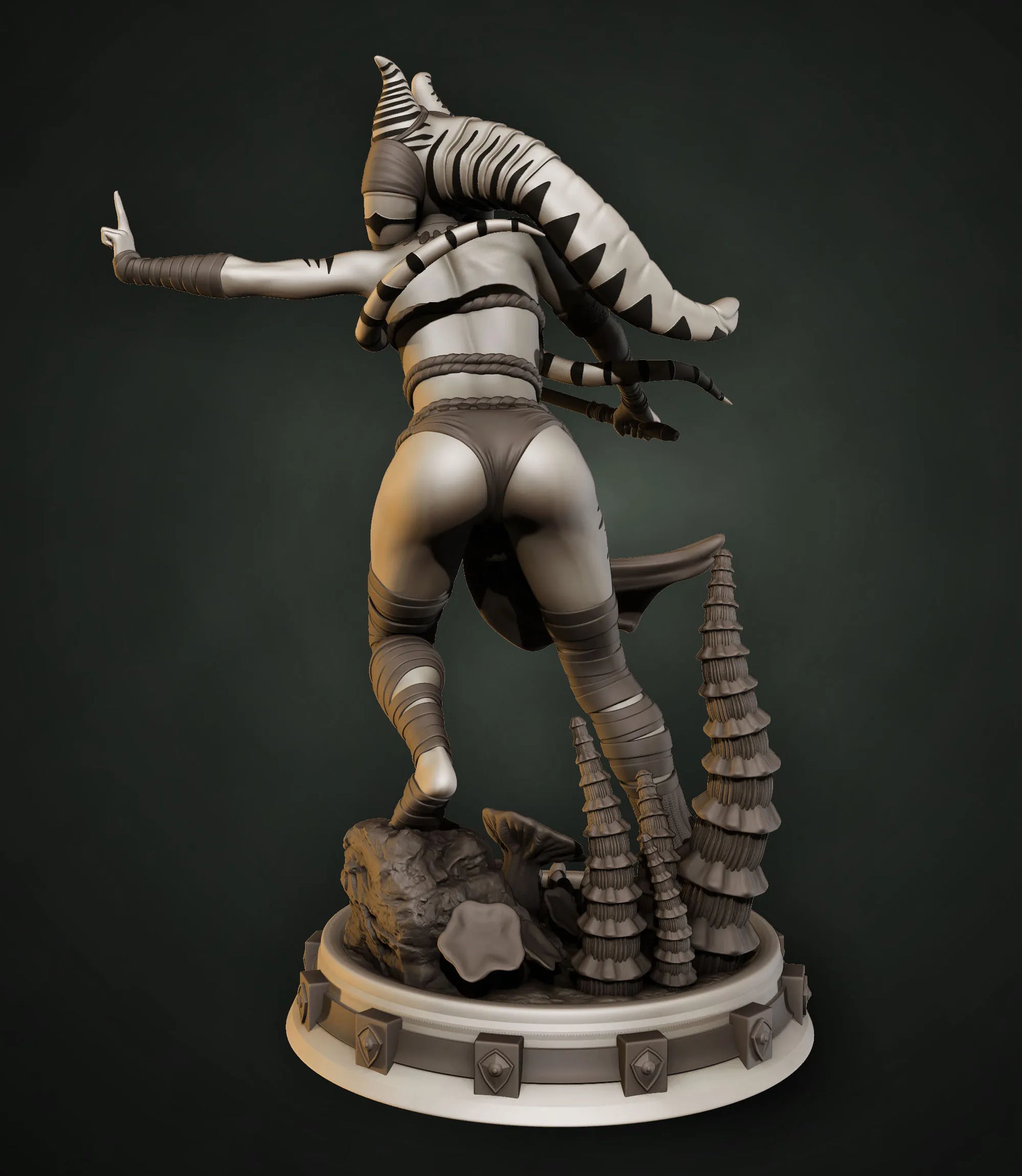 Shaak Ti Special Edition - Star Wars - STL 3D Print Files - 3D Printed Garage Kit ガレージキット Resin Model Scale Figure フィギュア