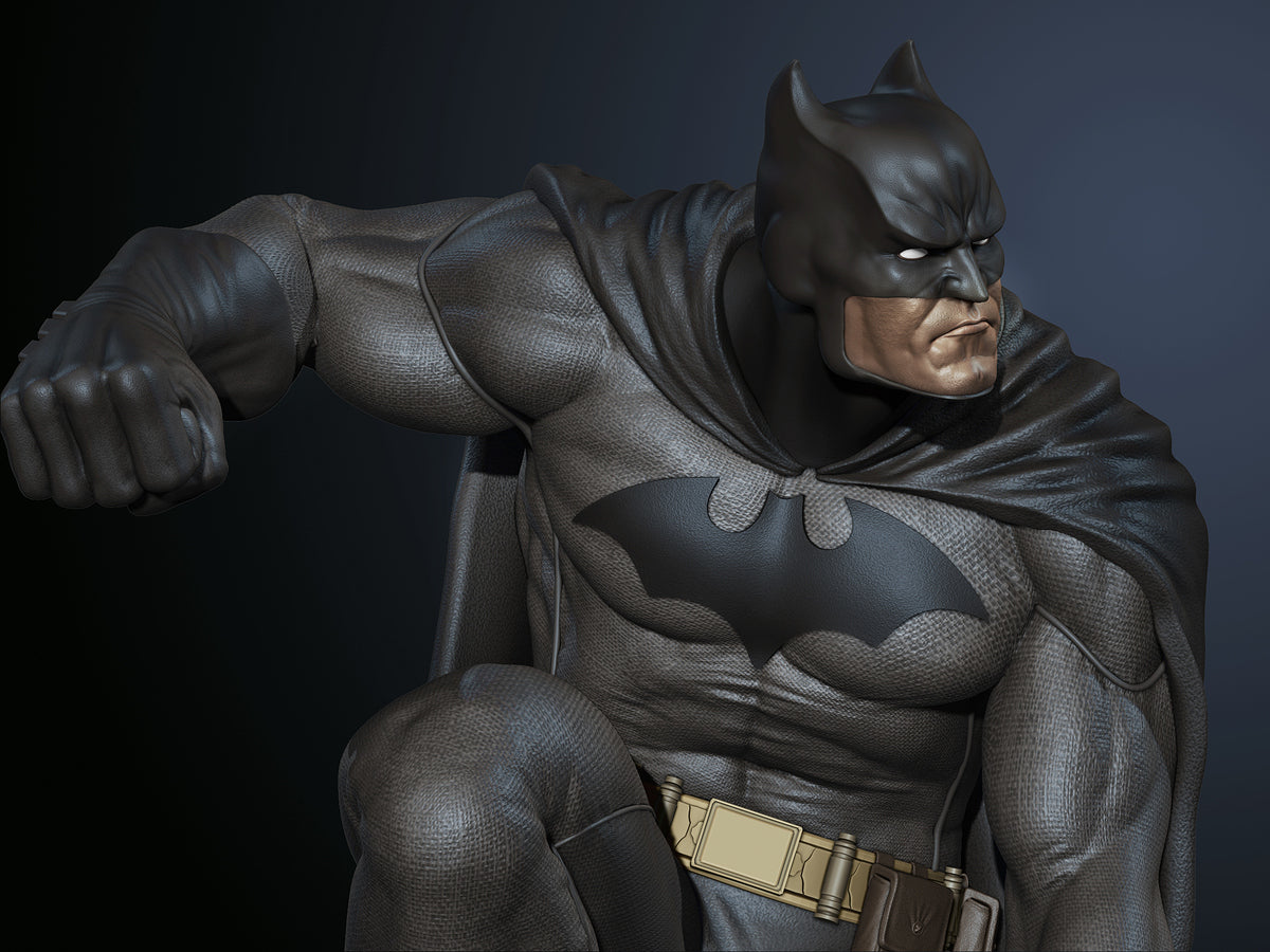 1847 Batman - DC Comics - STL 3D Print Files - 3D Printed Garage Kit ガレージキット Resin Model Scale Figure フィギュア