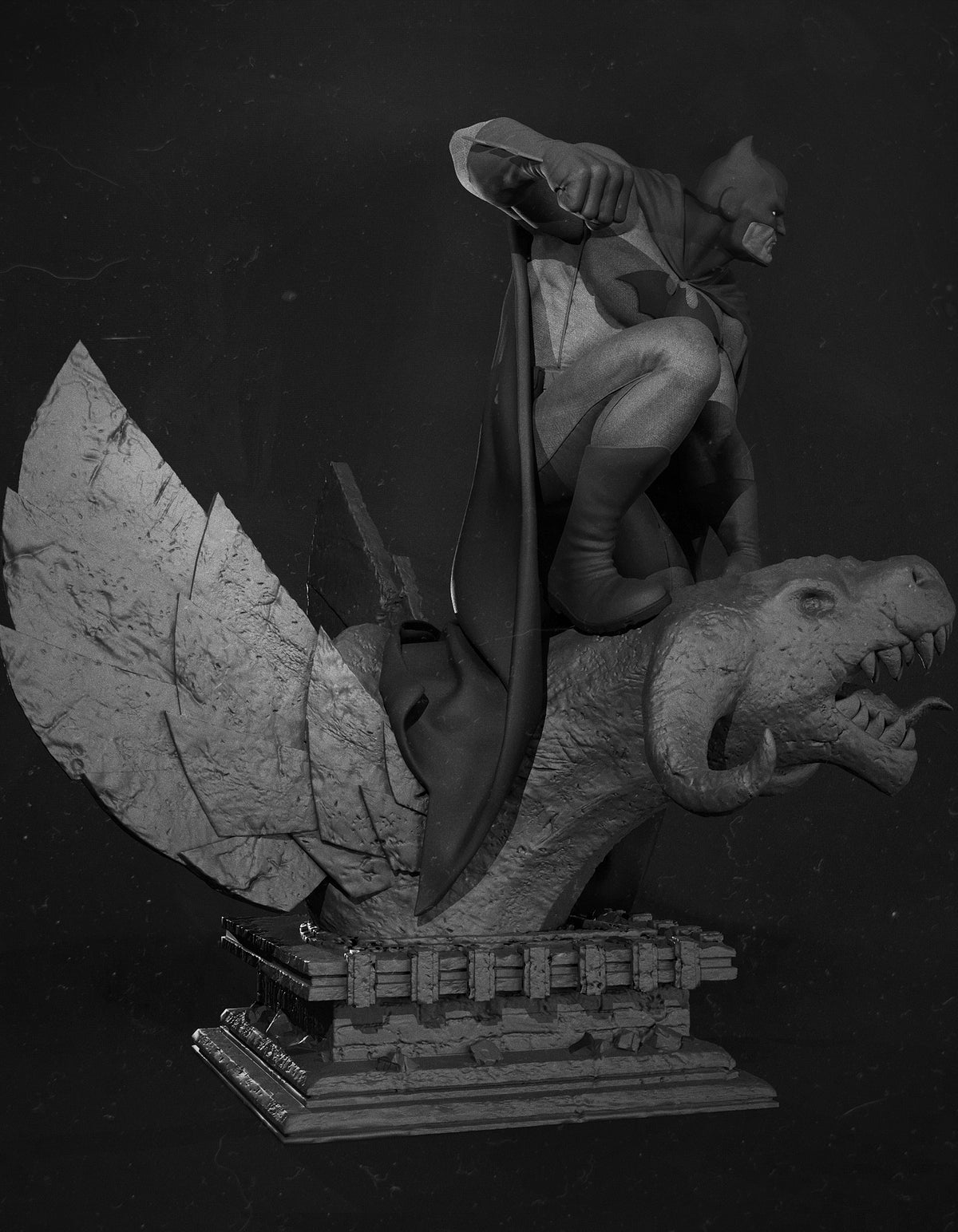 1847 Batman - DC Comics - STL 3D Print Files - 3D Printed Garage Kit ガレージキット Resin Model Scale Figure フィギュア