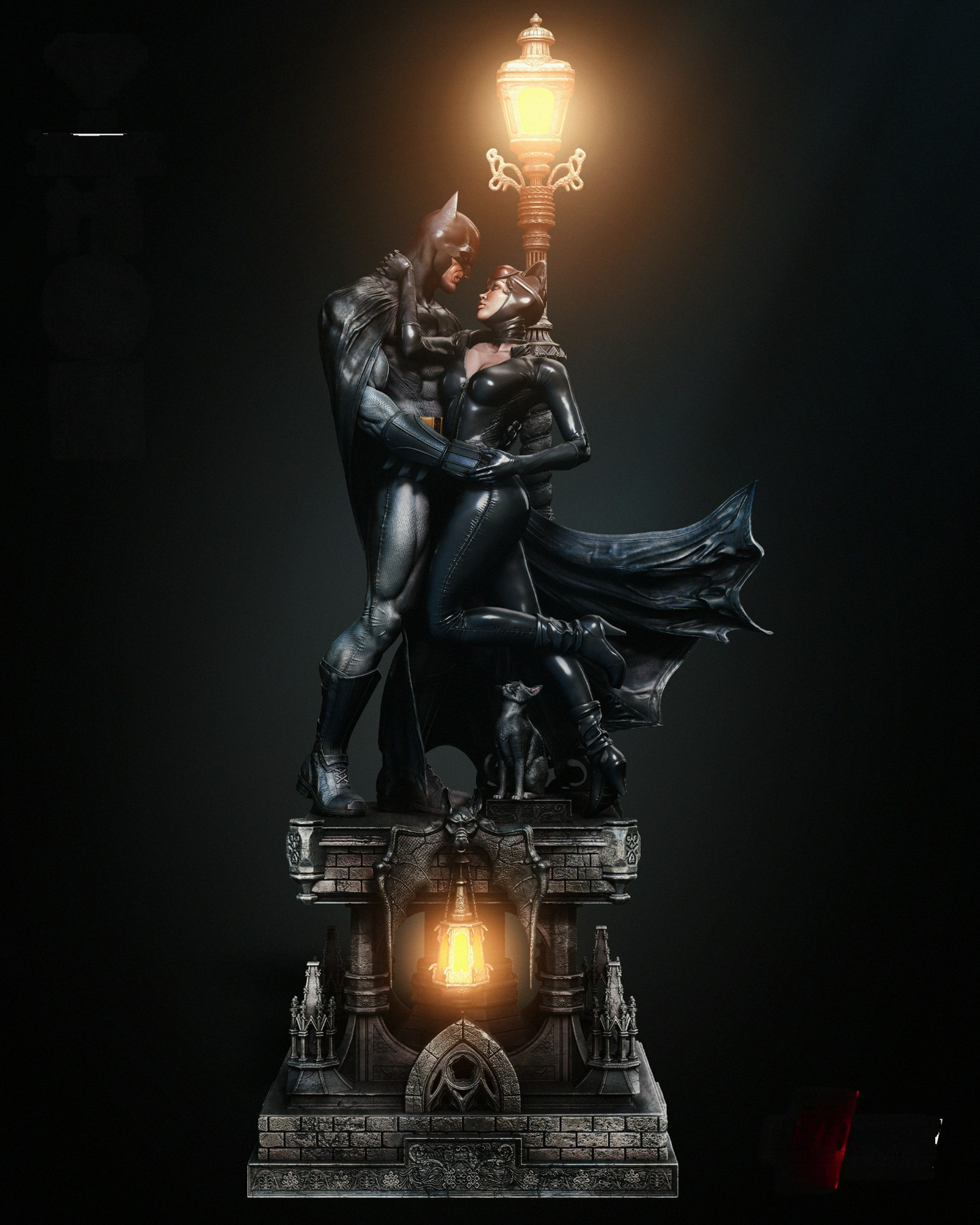 Batman AND Catwoman Diorama 1/8 Scale