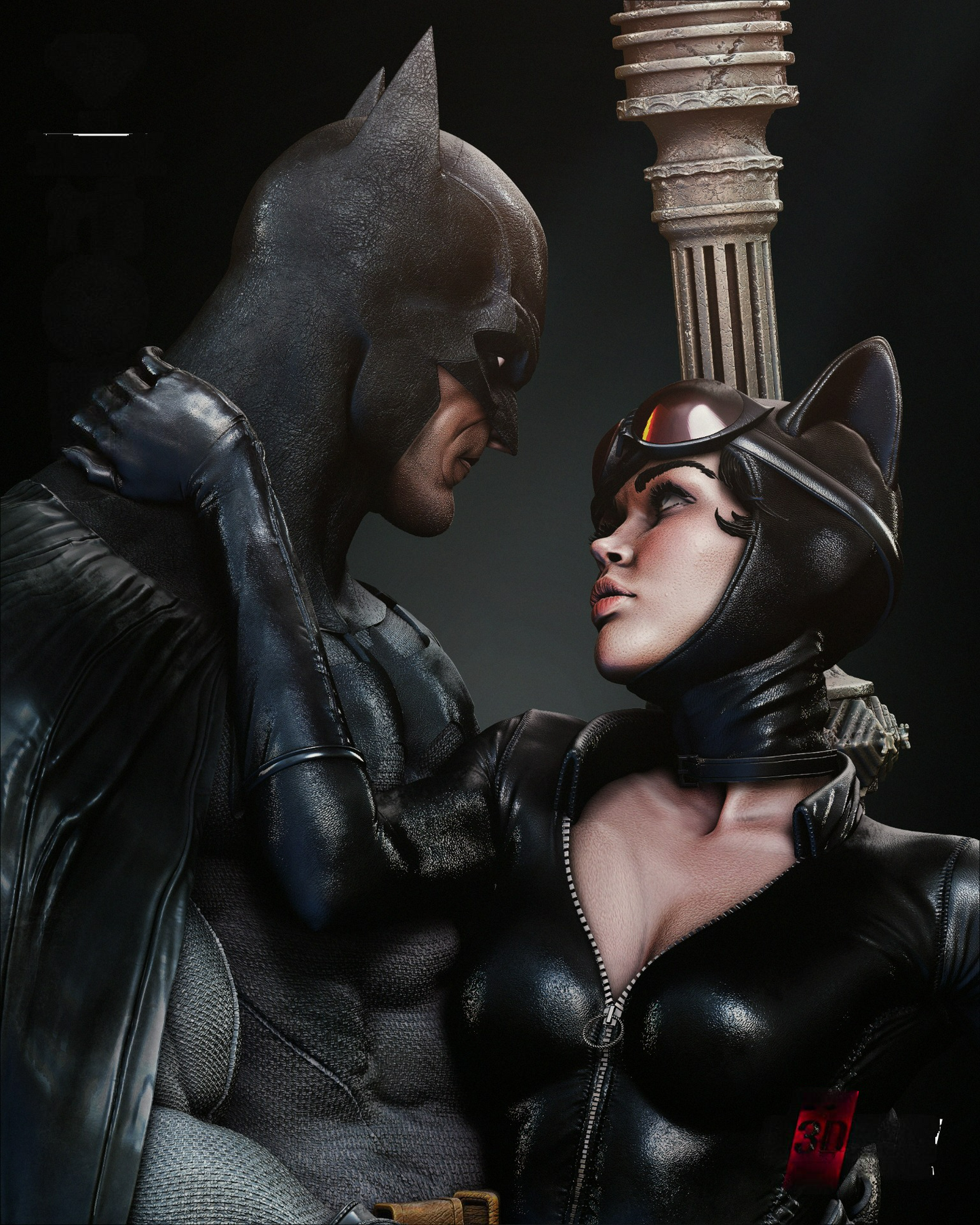 Batman AND Catwoman Diorama 1/8 Scale