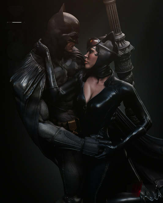 Batman AND Catwoman Diorama 1/8 Scale