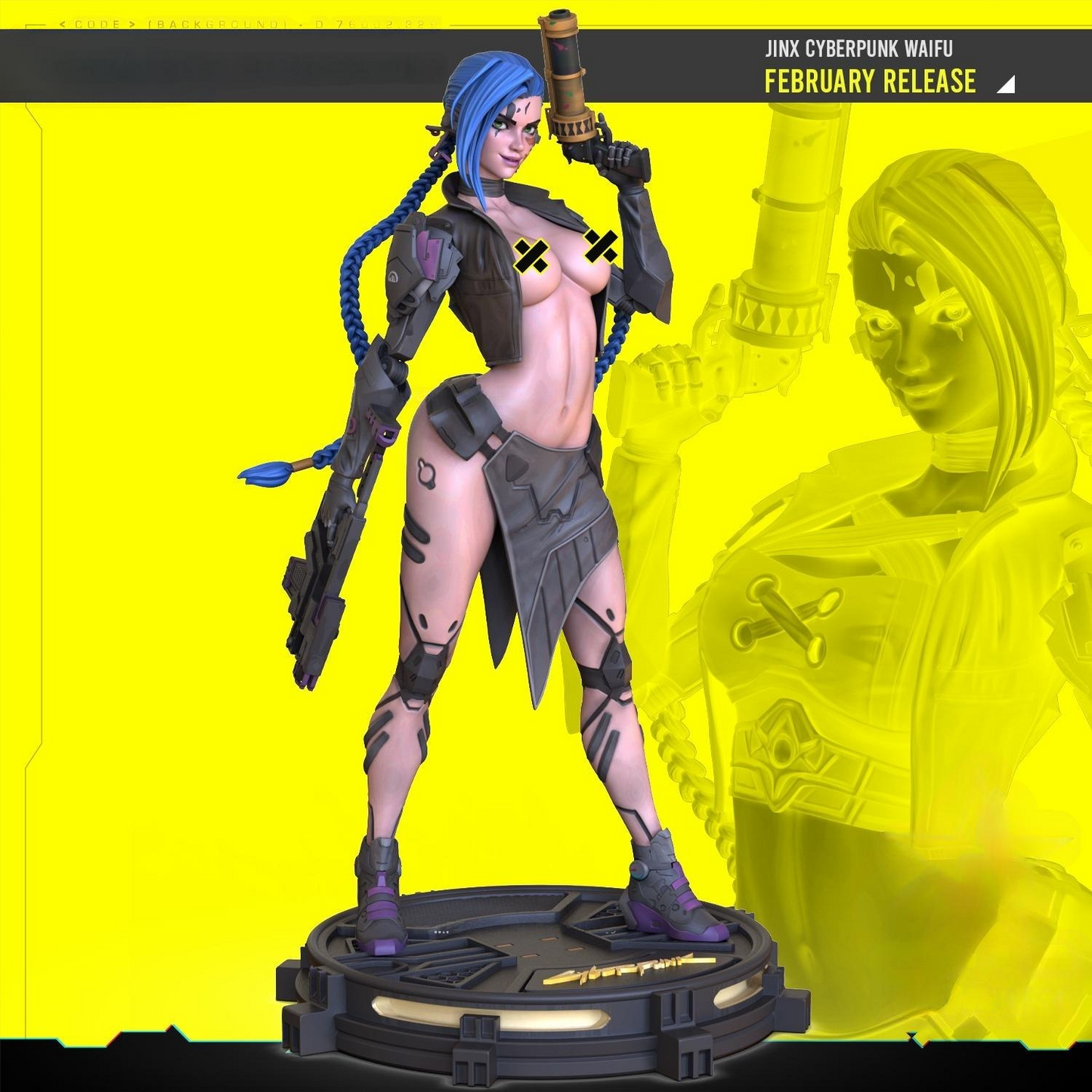 Jinx Special Edition 1/8 Scale