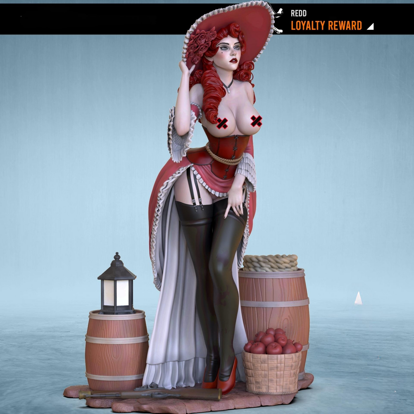 Redd Waifu Special Edition 1/8 Scale