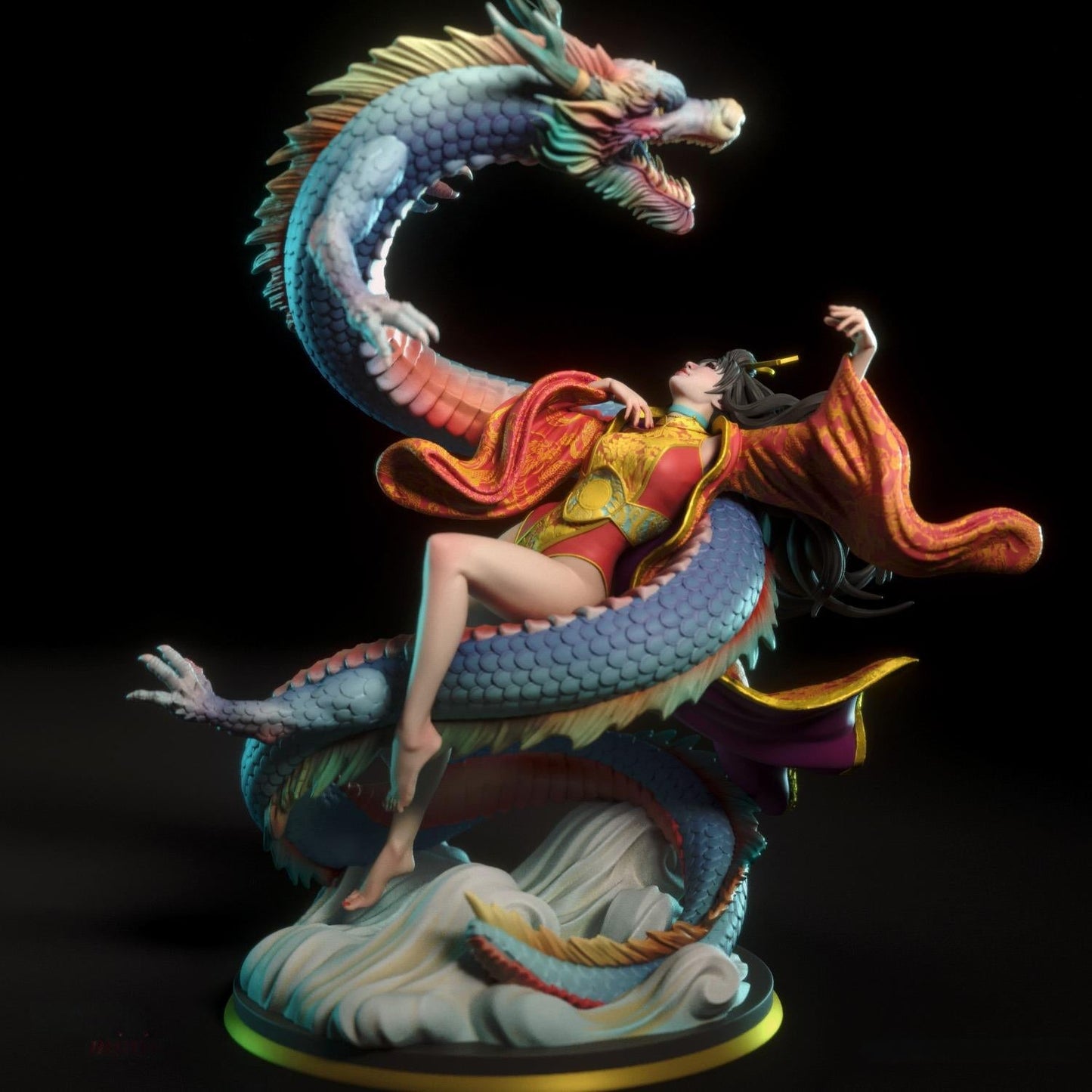 Yahui Special Edition and the Dragon 1/8 Scale