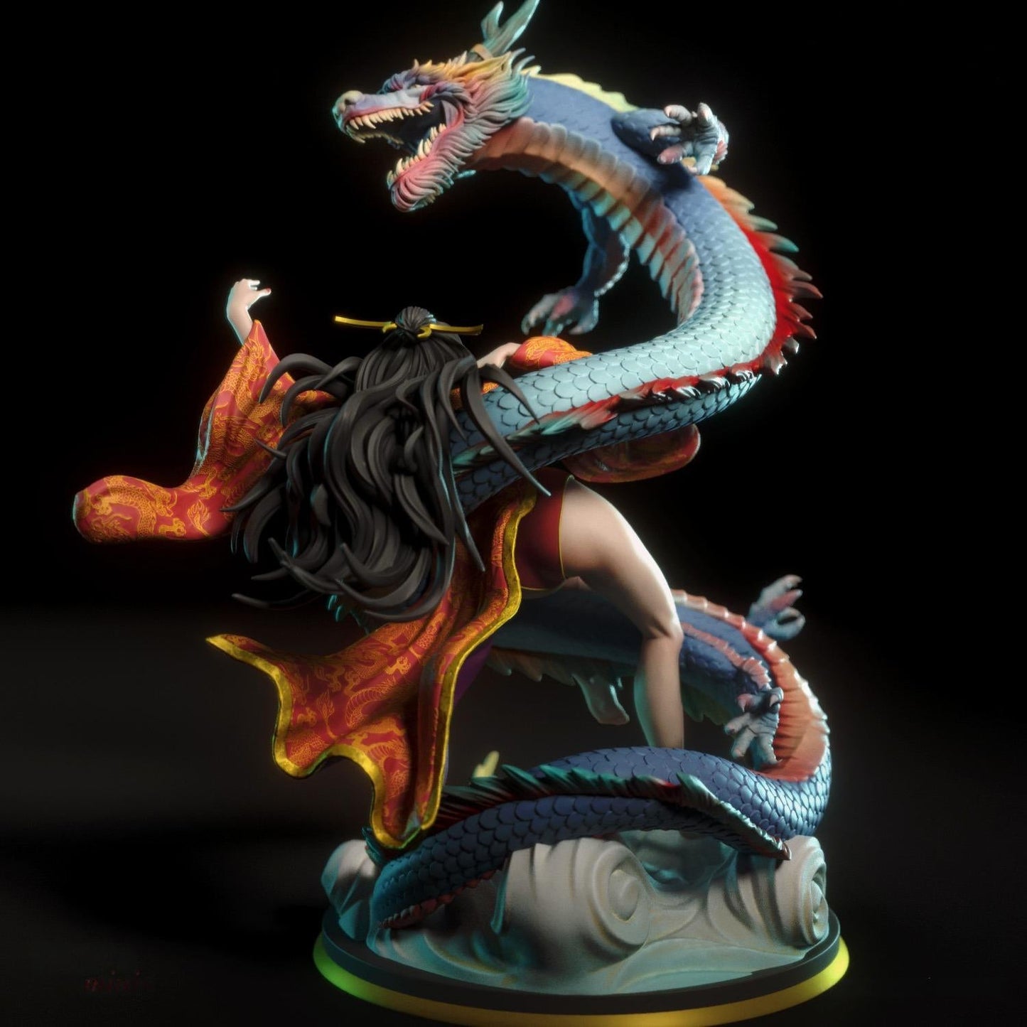 Yahui Special Edition and the Dragon 1/8 Scale