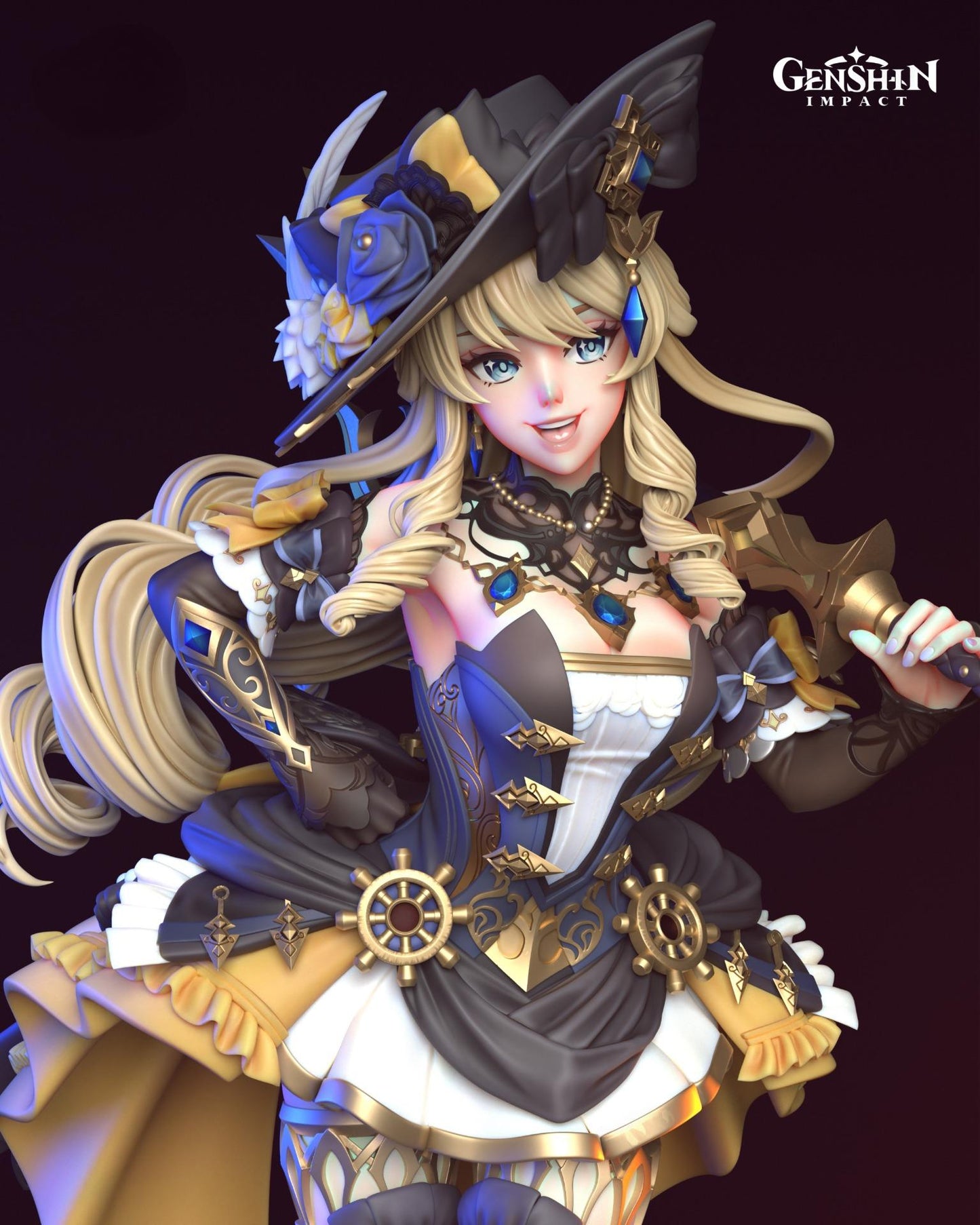 Navia Genshin Impact 1/8 Scale