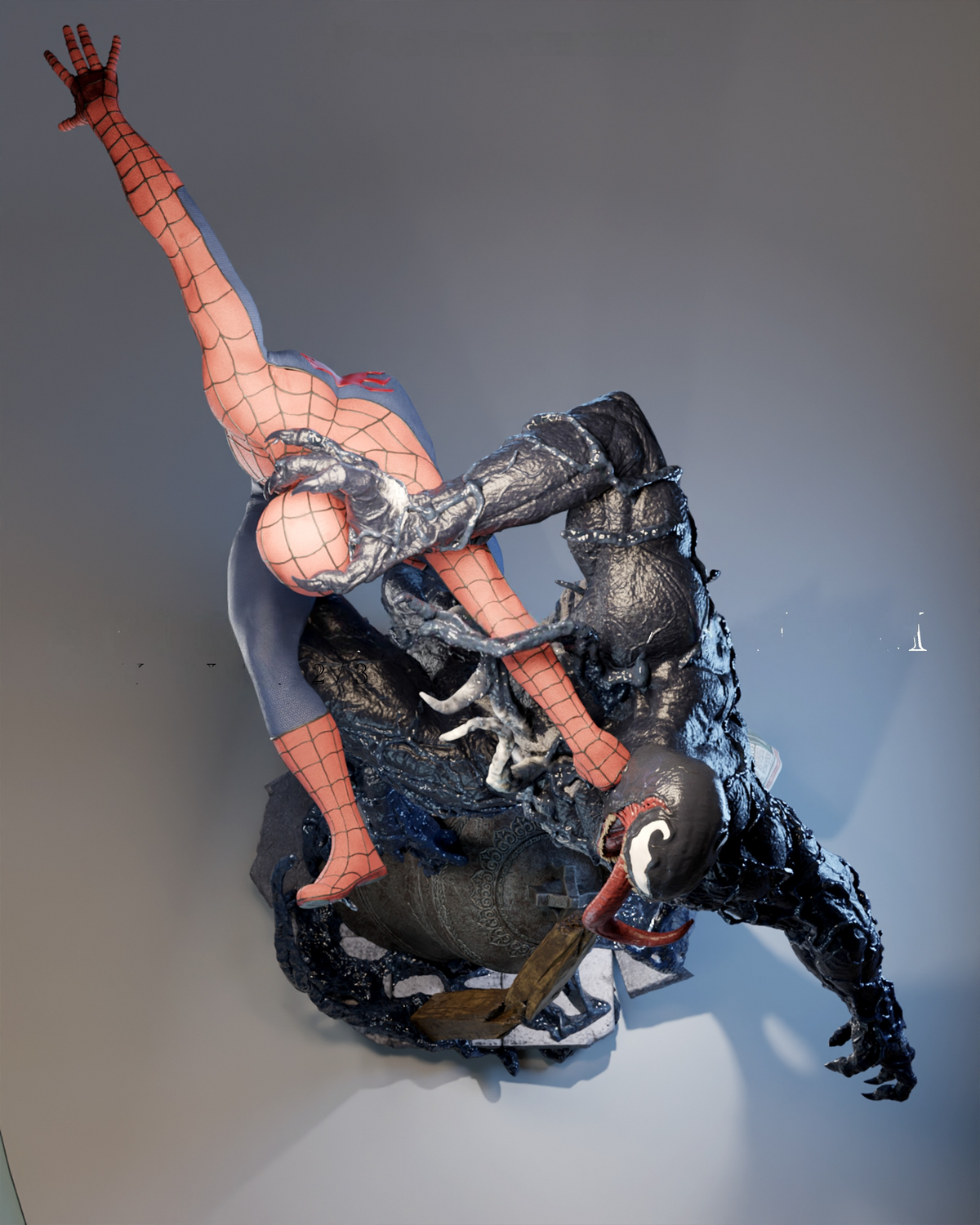 Battle-Ready Comic Universe Champion resin kit view 9