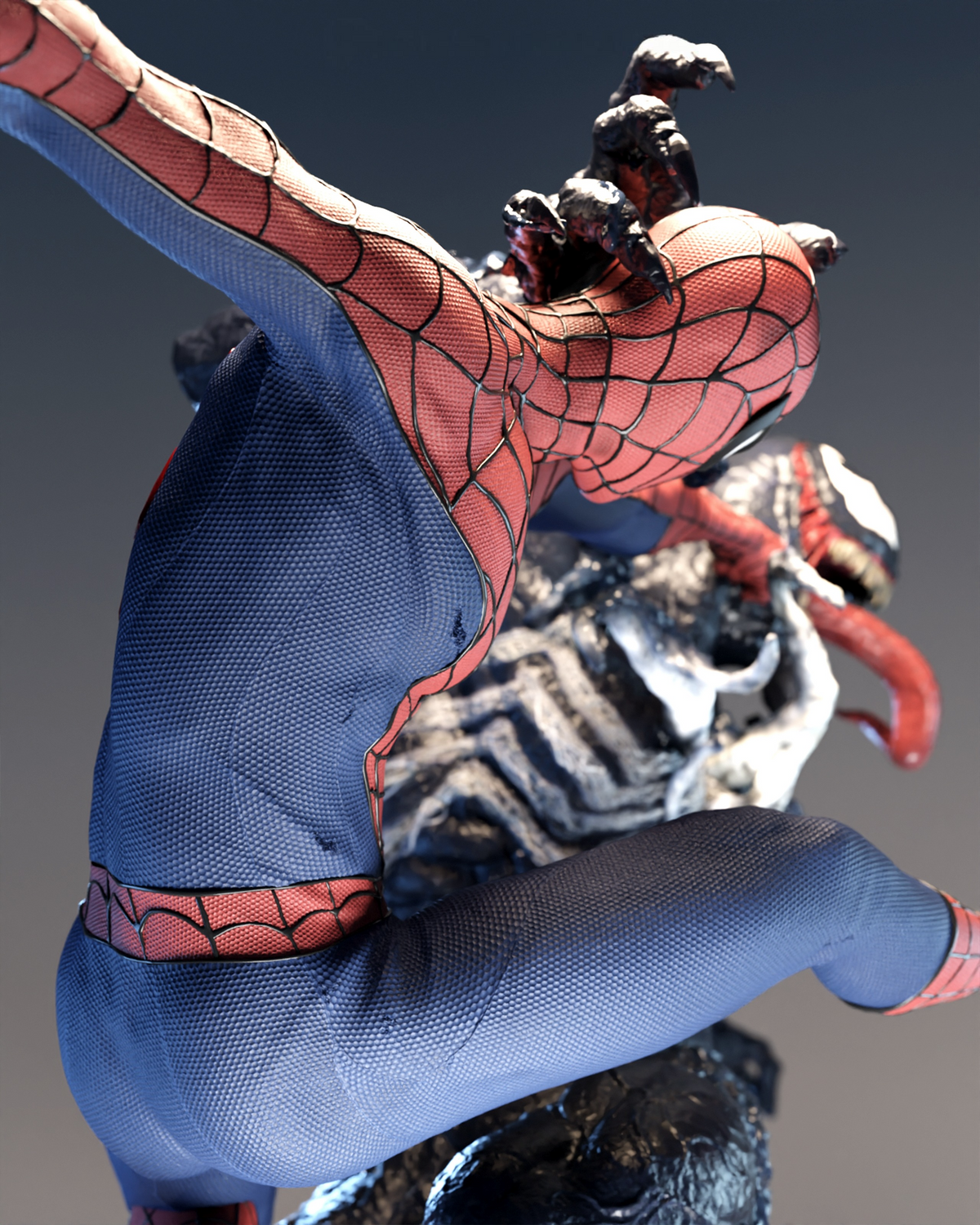 Battle-Ready Comic Universe Champion resin kit view 5