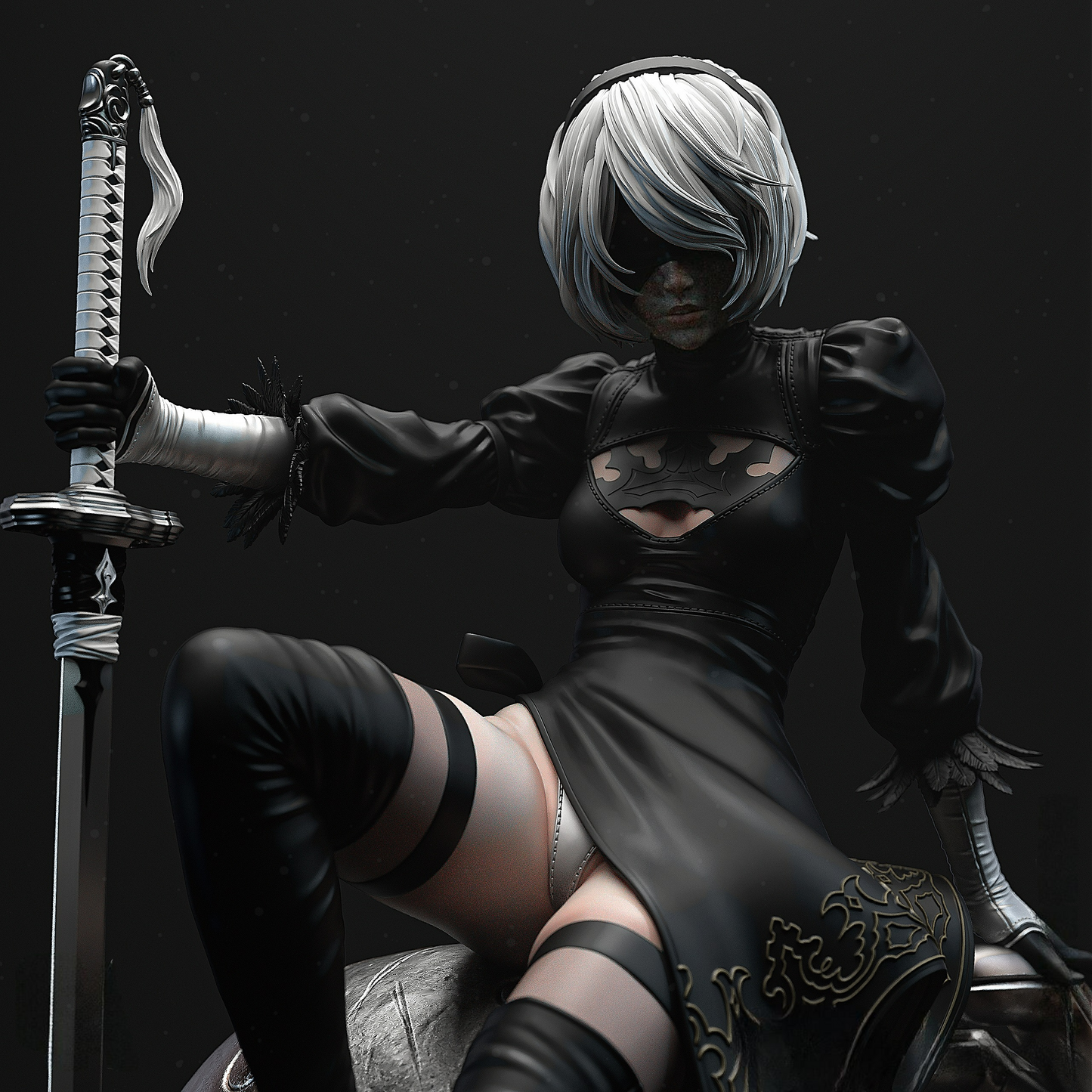 2B - NIER AUTOMATA - 1/8