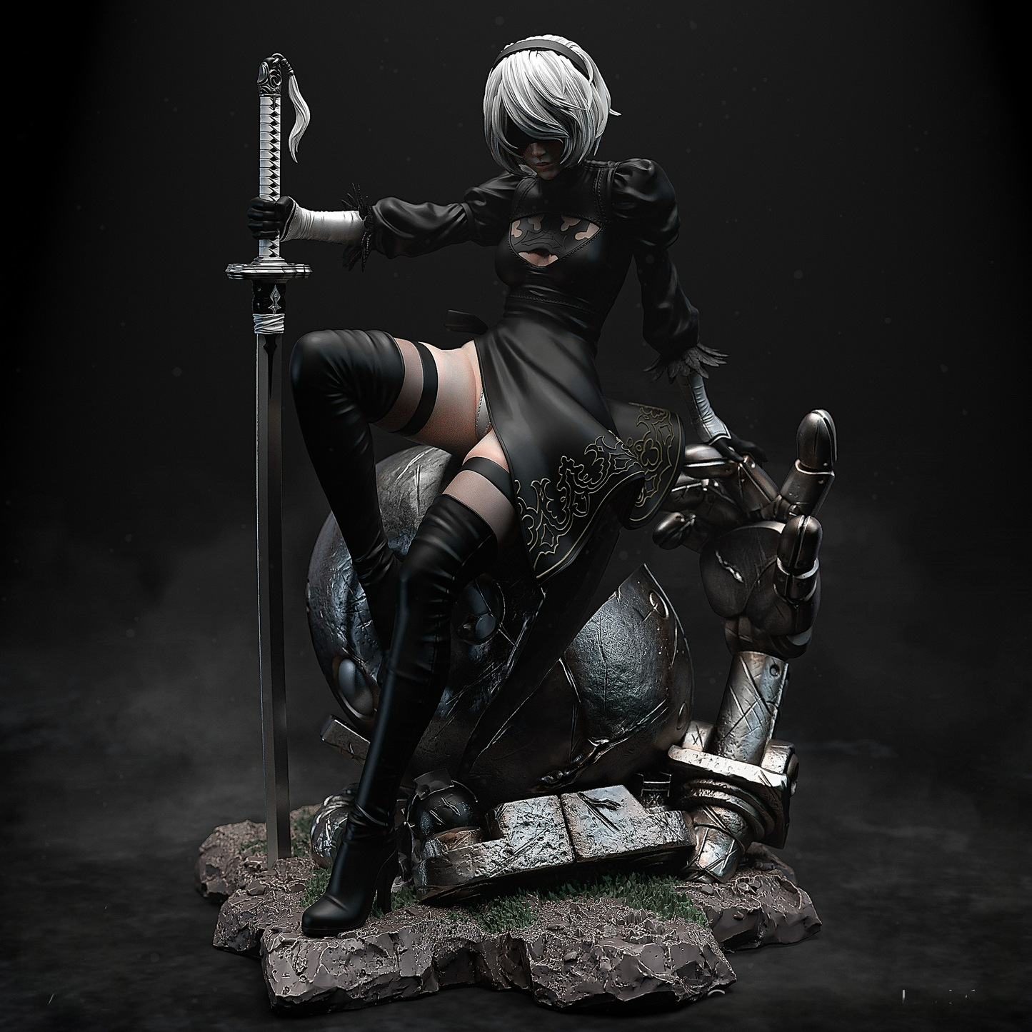 2B - NIER AUTOMATA - 1/8