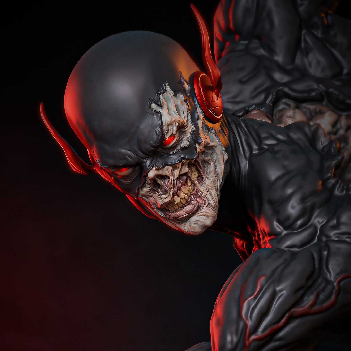 Flash vs BlackFlash 1/8 Scale