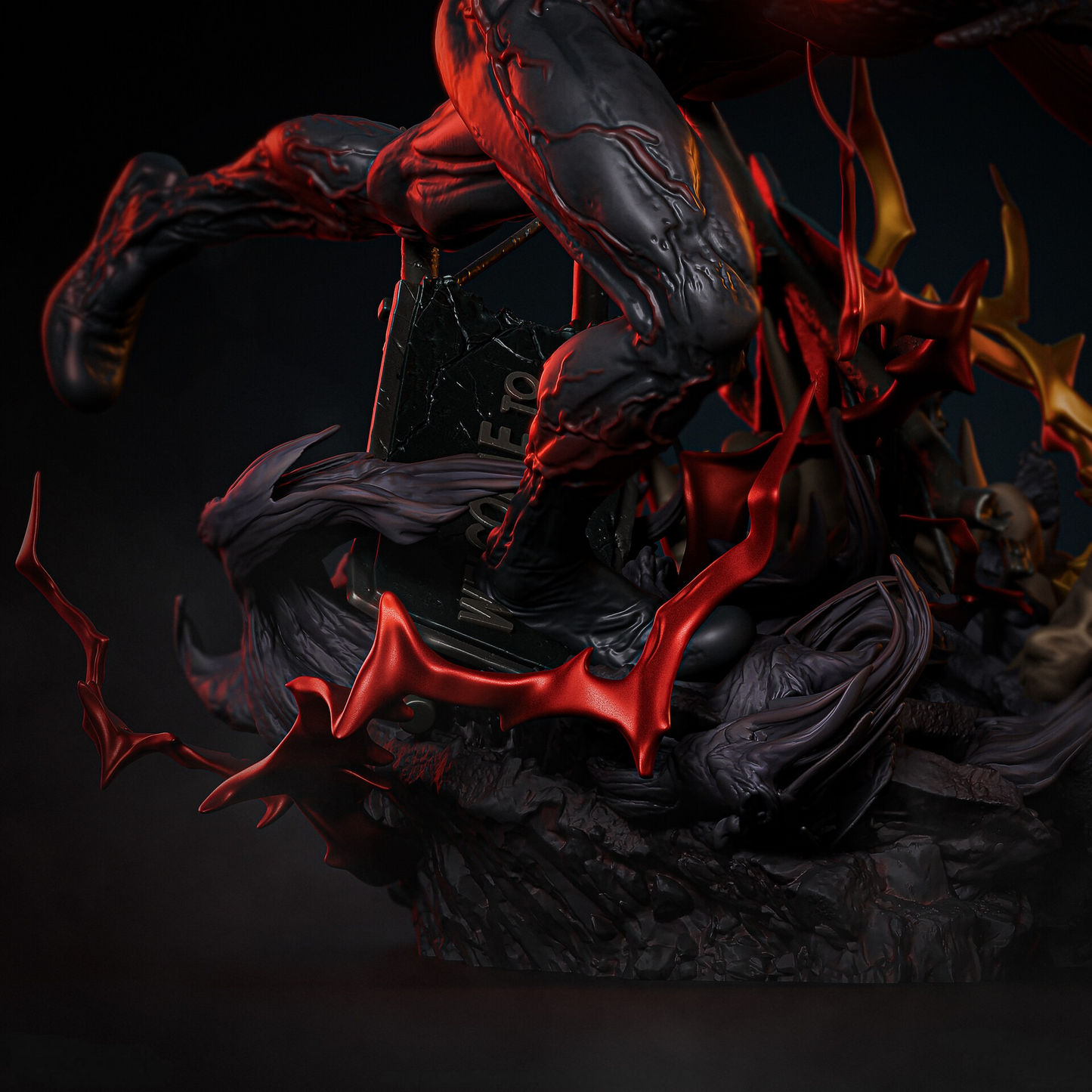 Flash vs BlackFlash 1/8 Scale