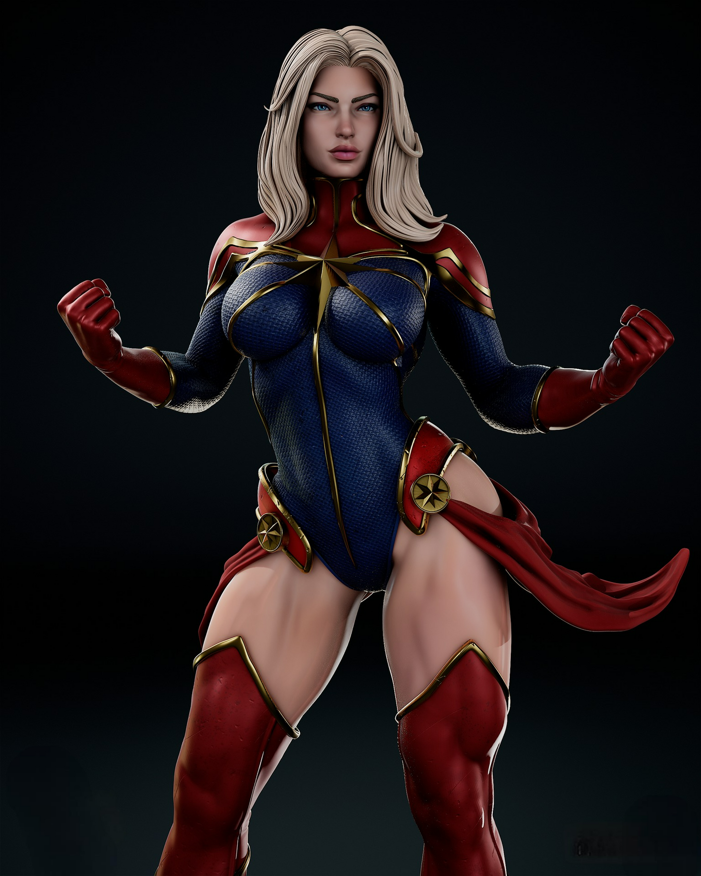 Captain Marvel Special Edition 1/8 Scale