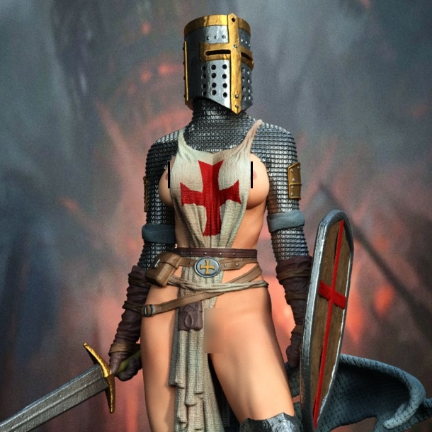 Templar Woman Special Edition 1/8 Scale