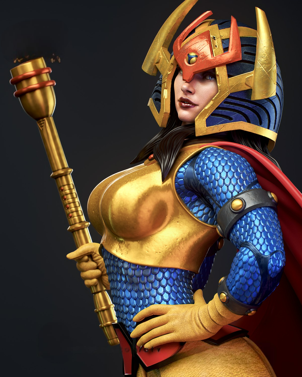 Big Barda 1/8 Scale