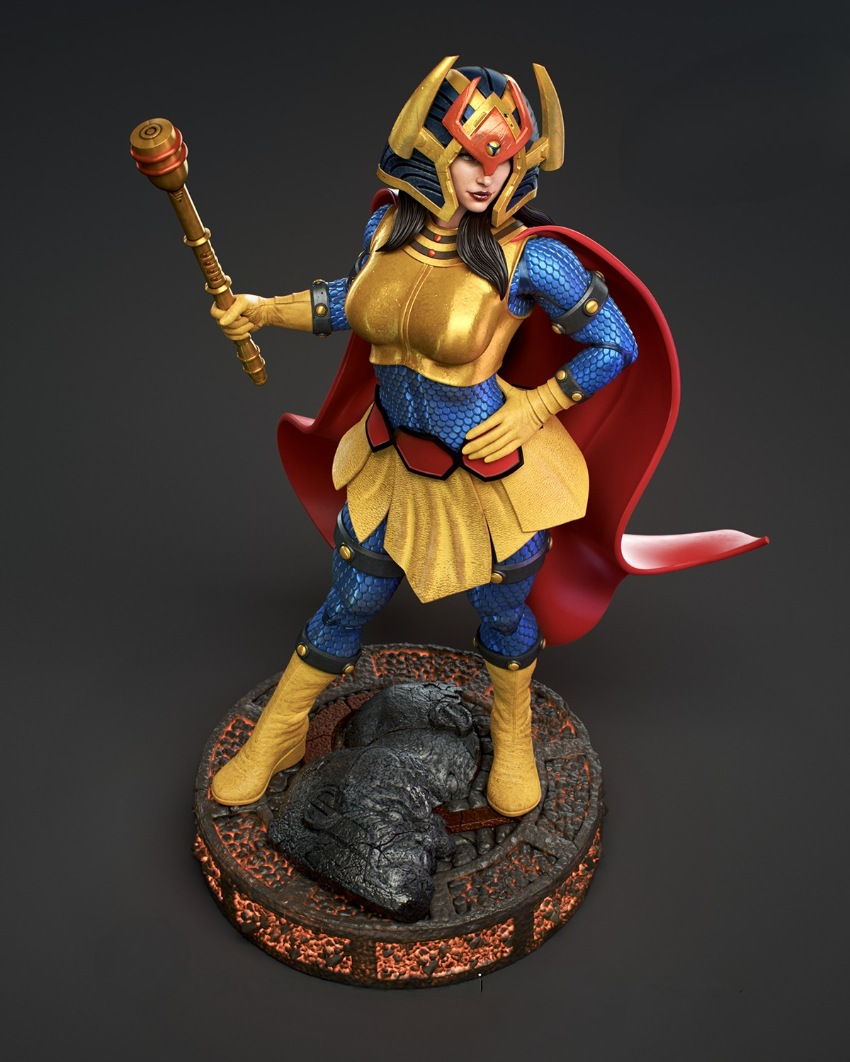 Big Barda 1/8 Scale