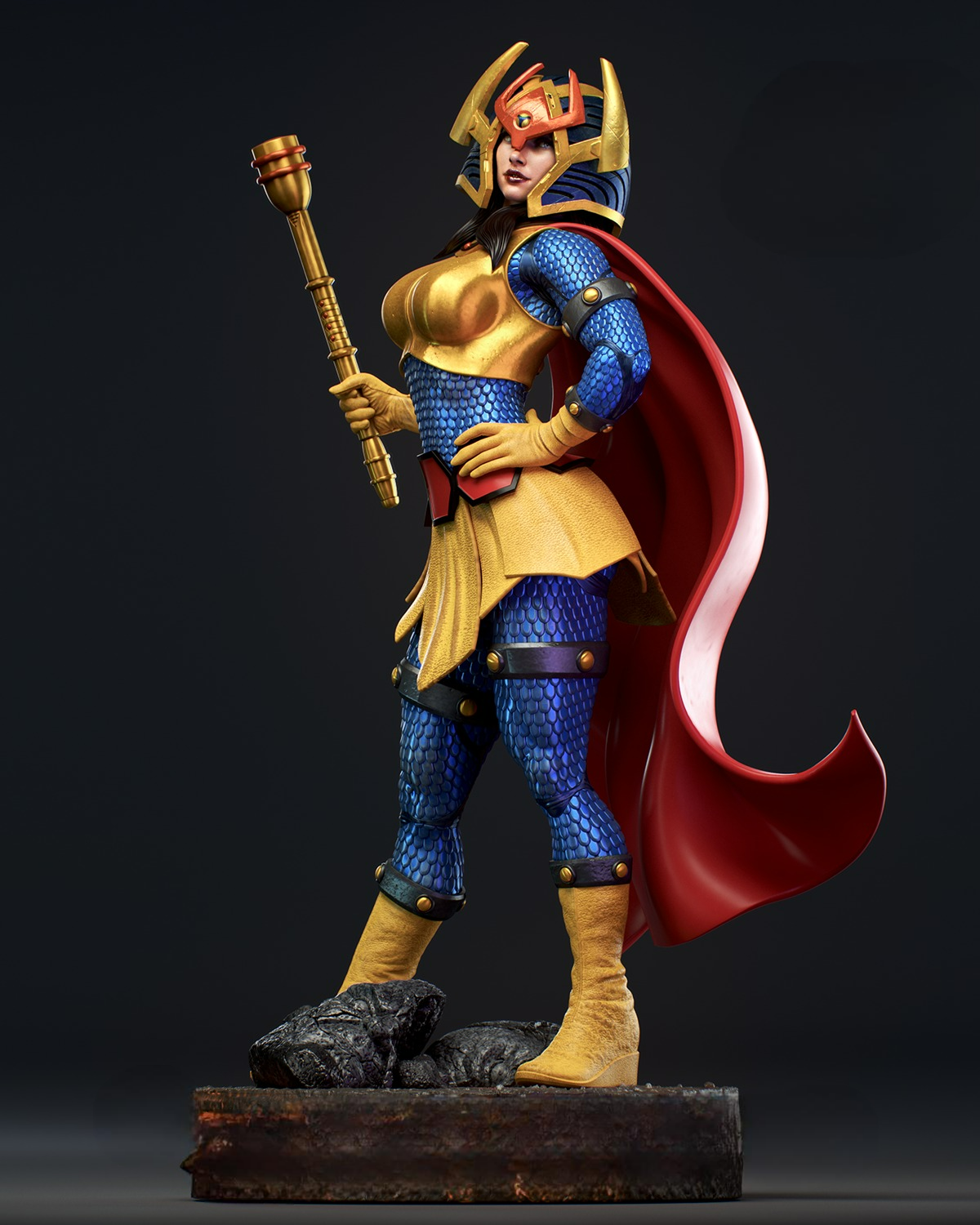 Big Barda 1/8 Scale