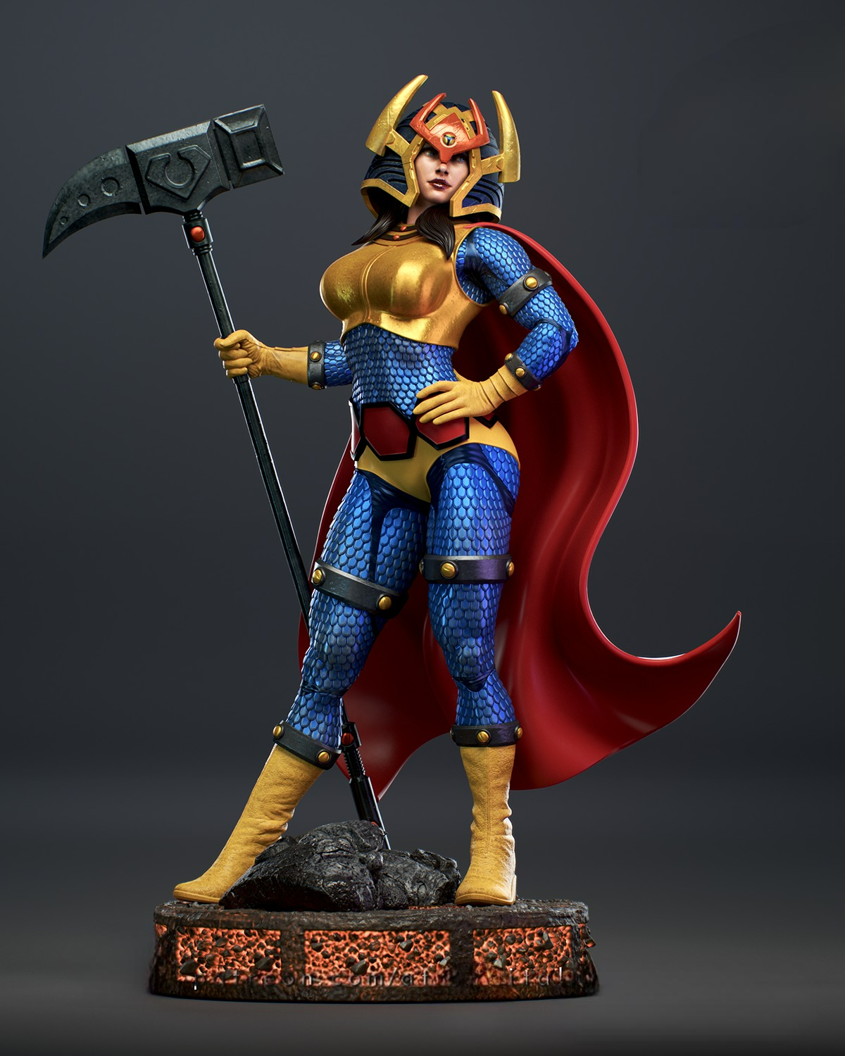 Big Barda 1/8 Scale