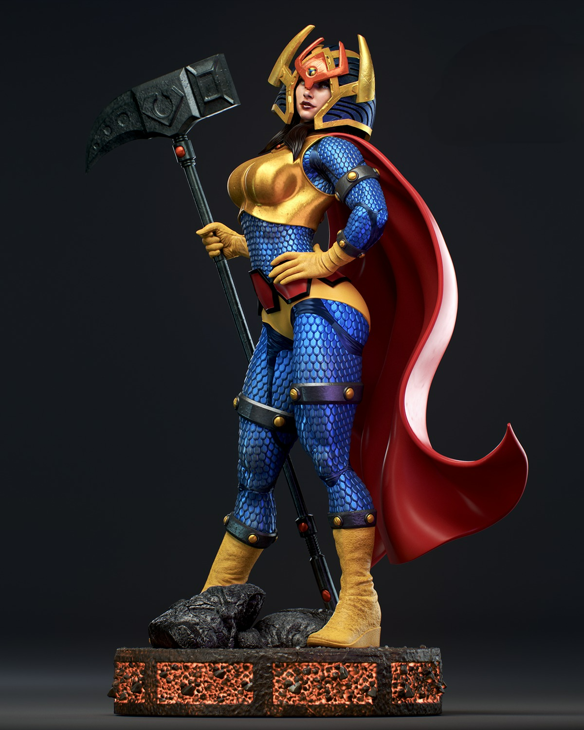 Big Barda 1/8 Scale