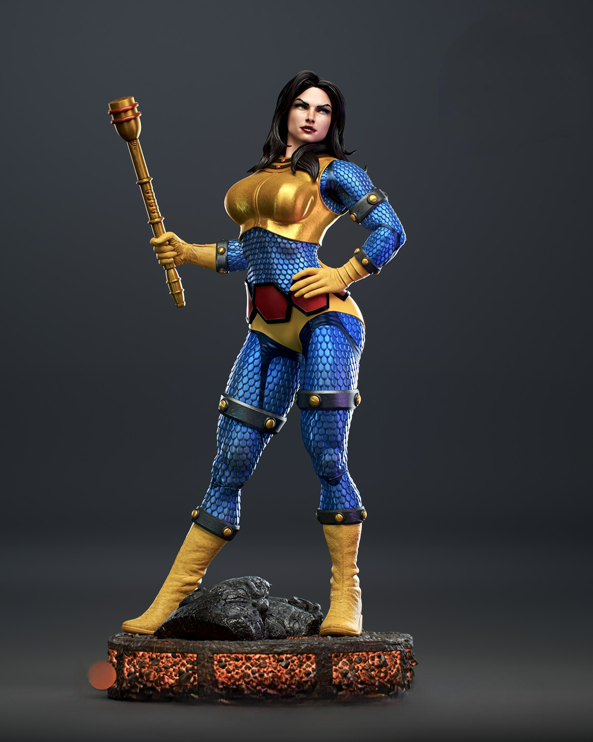 Big Barda 1/8 Scale