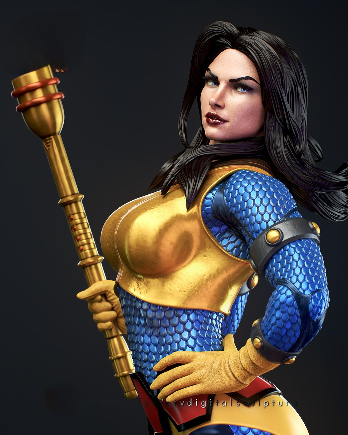 Big Barda 1/8 Scale