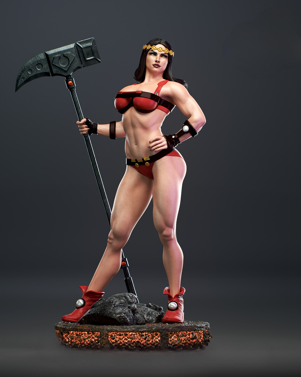 Big Barda 1/8 Scale