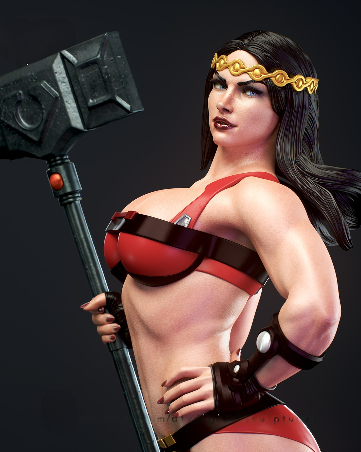 Big Barda 1/8 Scale