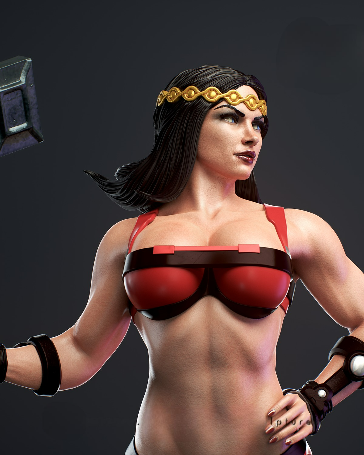 Big Barda 1/8 Scale