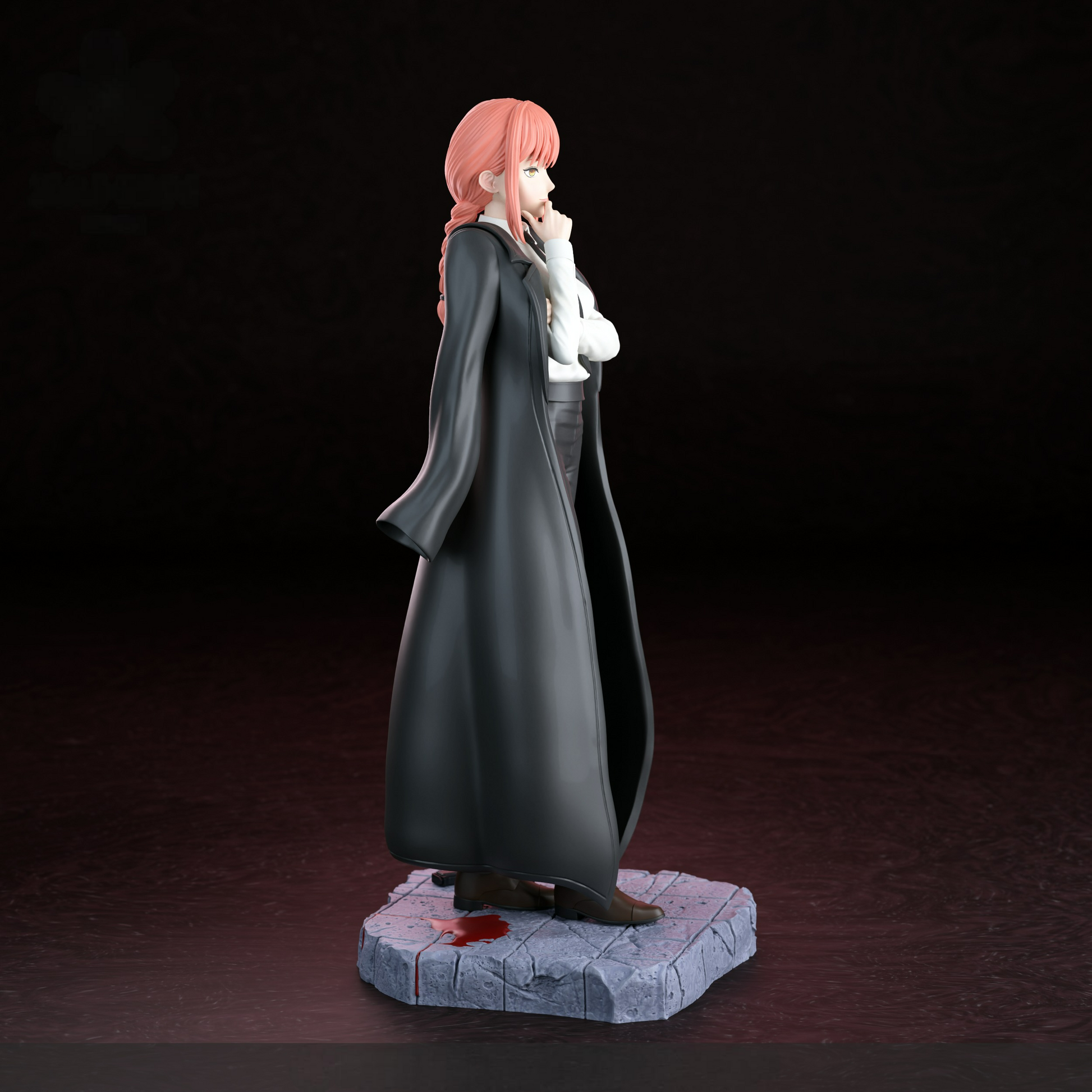 1426 Makima Special Edition - Chainsaw Man - STL 3D Print Files - 3D Printed Garage Kit ガレージキット Resin Model Scale Figure フィギュア