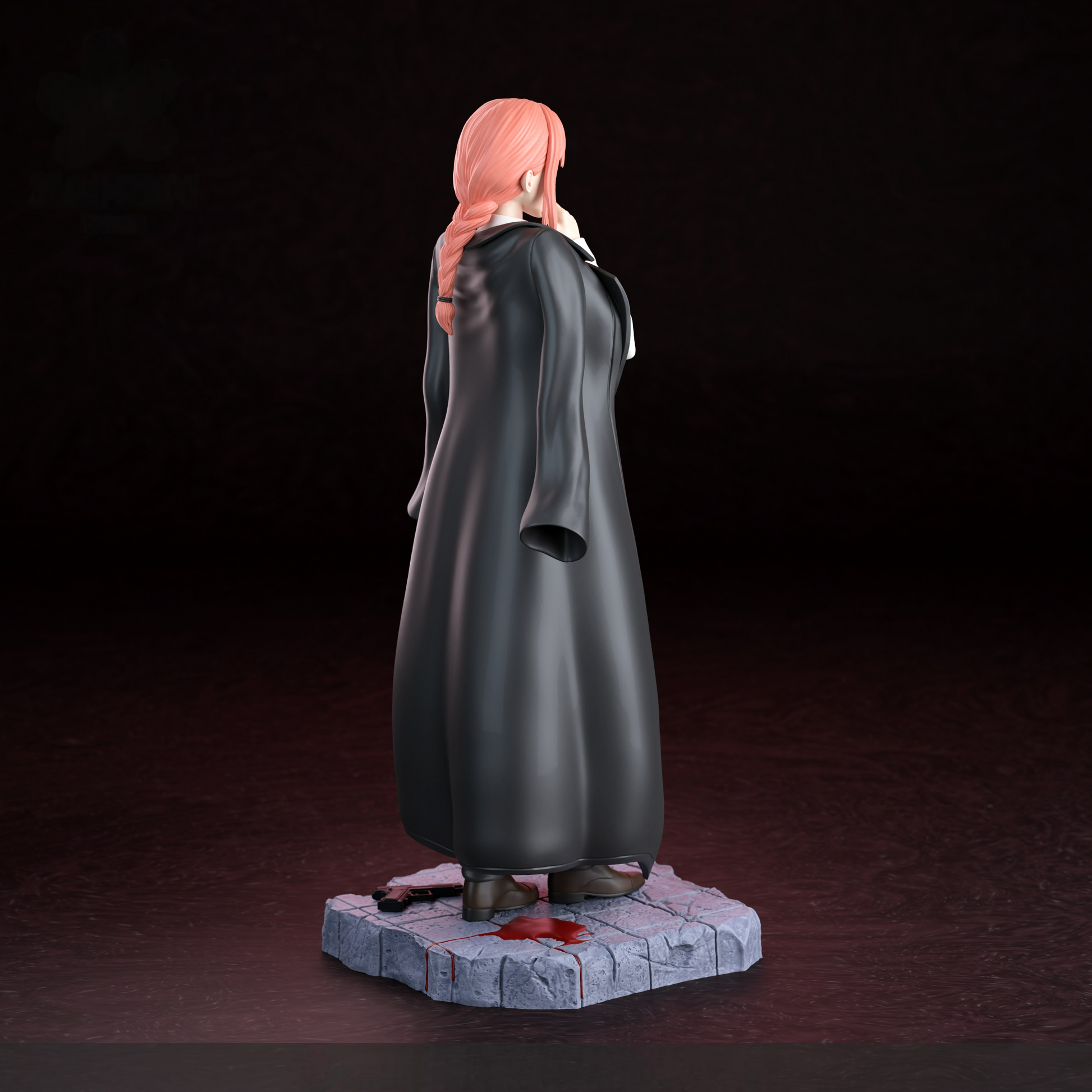 1426 Makima Special Edition - Chainsaw Man - STL 3D Print Files - 3D Printed Garage Kit ガレージキット Resin Model Scale Figure フィギュア