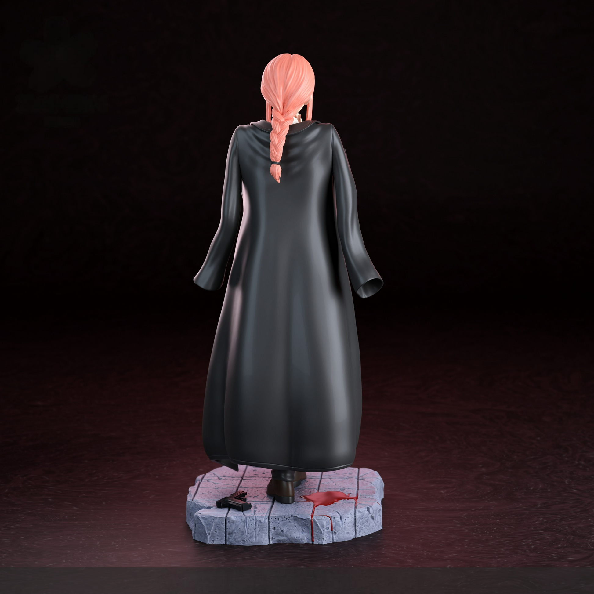 1426 Makima Special Edition - Chainsaw Man - STL 3D Print Files - 3D Printed Garage Kit ガレージキット Resin Model Scale Figure フィギュア