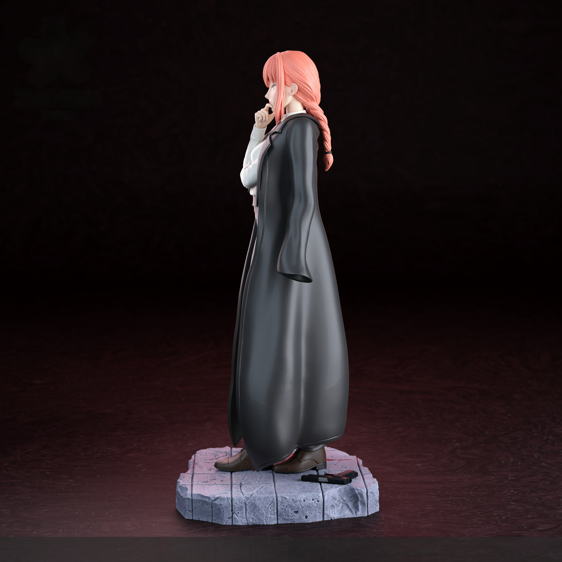 1426 Makima Special Edition - Chainsaw Man - STL 3D Print Files - 3D Printed Garage Kit ガレージキット Resin Model Scale Figure フィギュア