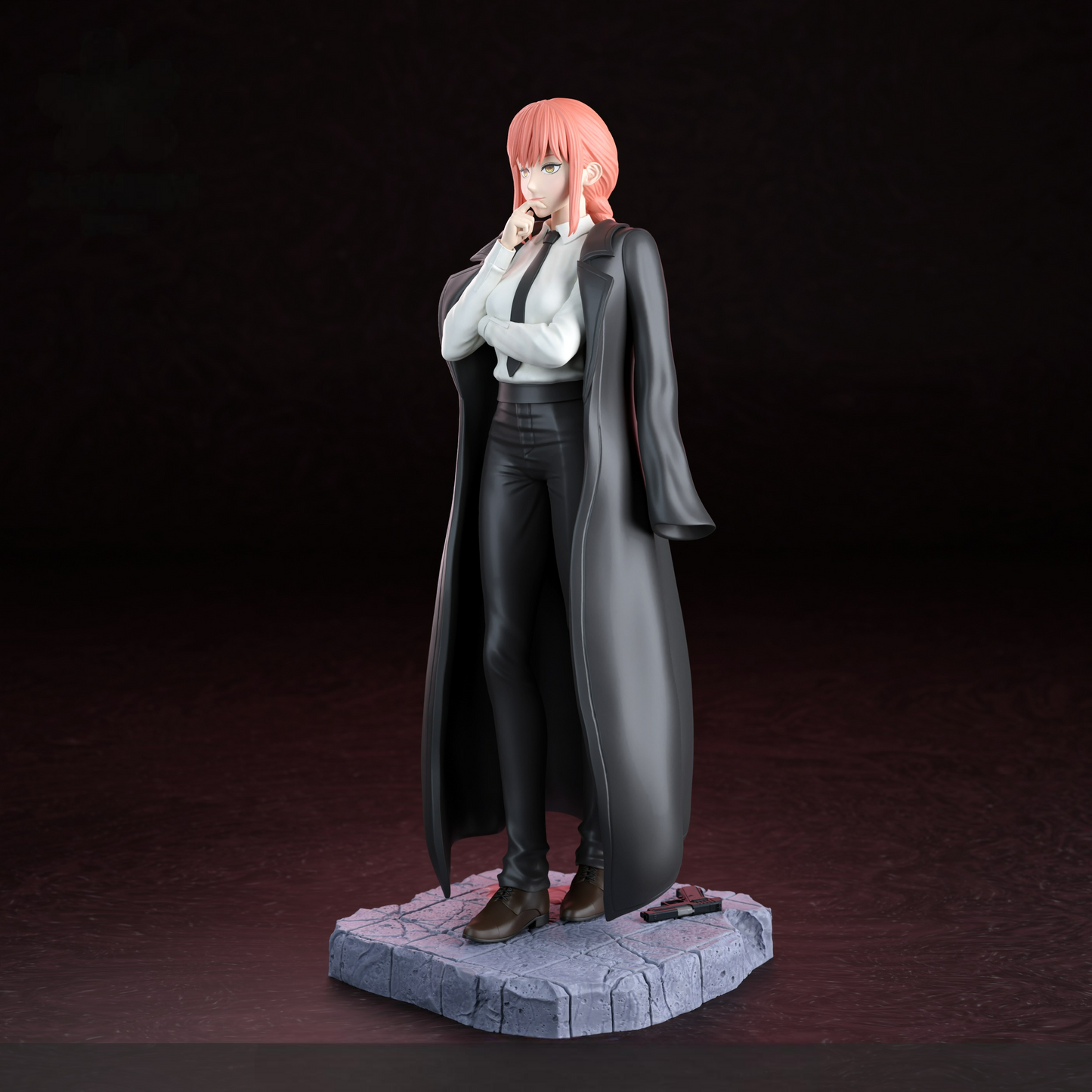 1426 Makima Special Edition - Chainsaw Man - STL 3D Print Files - 3D Printed Garage Kit ガレージキット Resin Model Scale Figure フィギュア