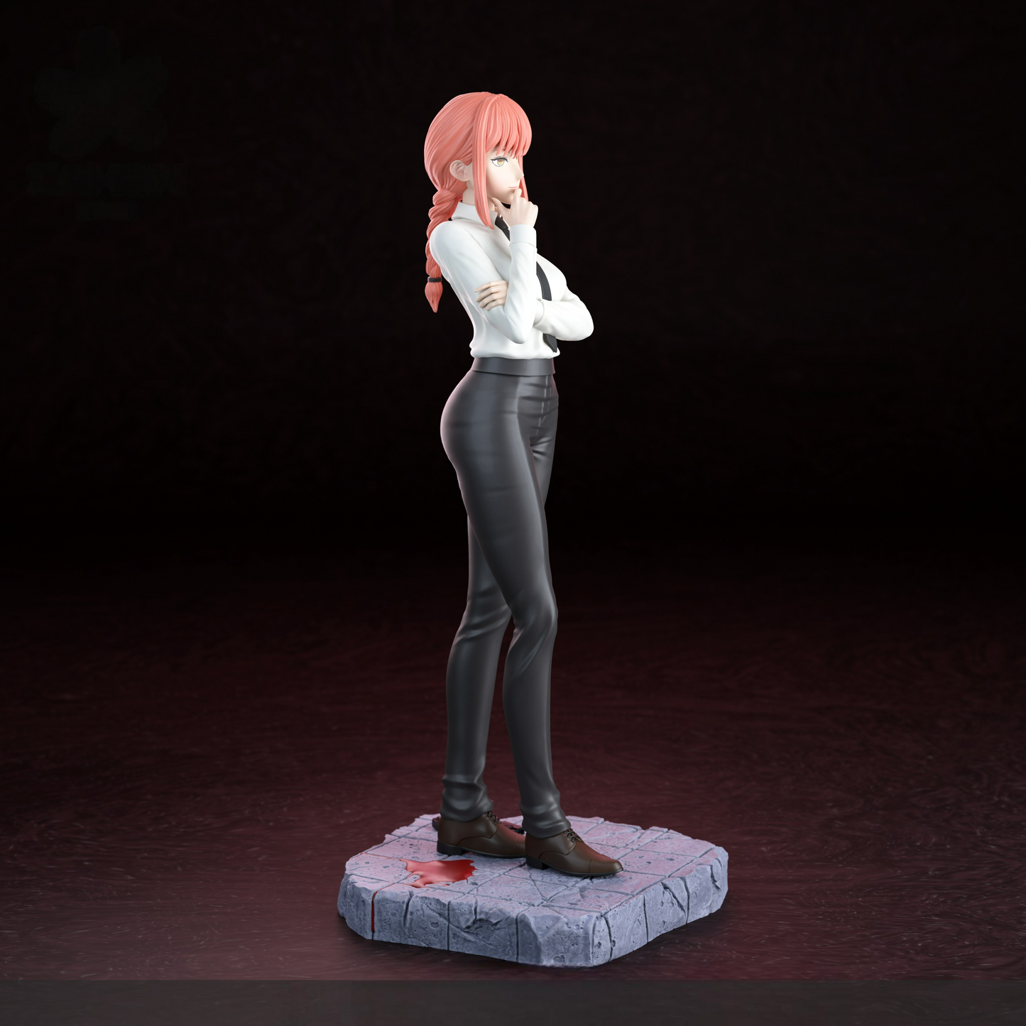 1426 Makima Special Edition - Chainsaw Man - STL 3D Print Files - 3D Printed Garage Kit ガレージキット Resin Model Scale Figure フィギュア
