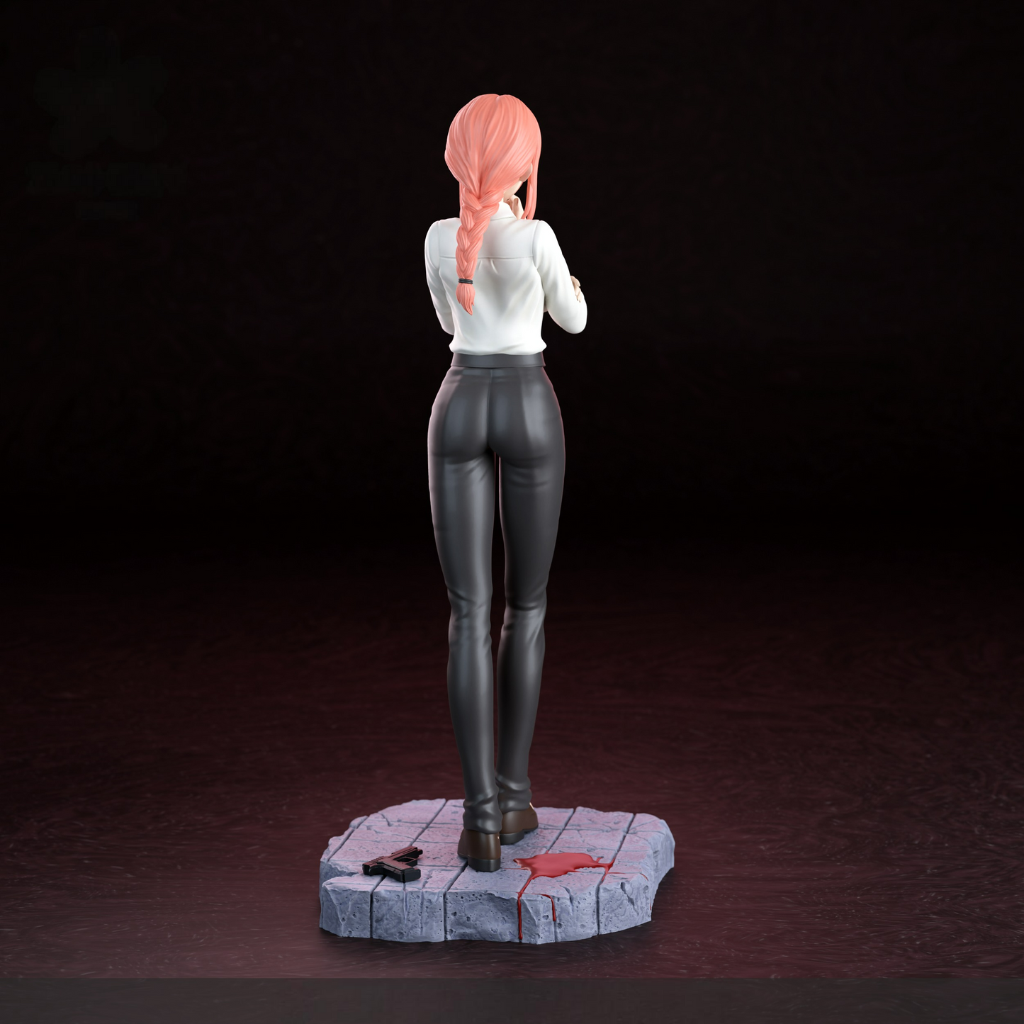1426 Makima Special Edition - Chainsaw Man - STL 3D Print Files - 3D Printed Garage Kit ガレージキット Resin Model Scale Figure フィギュア